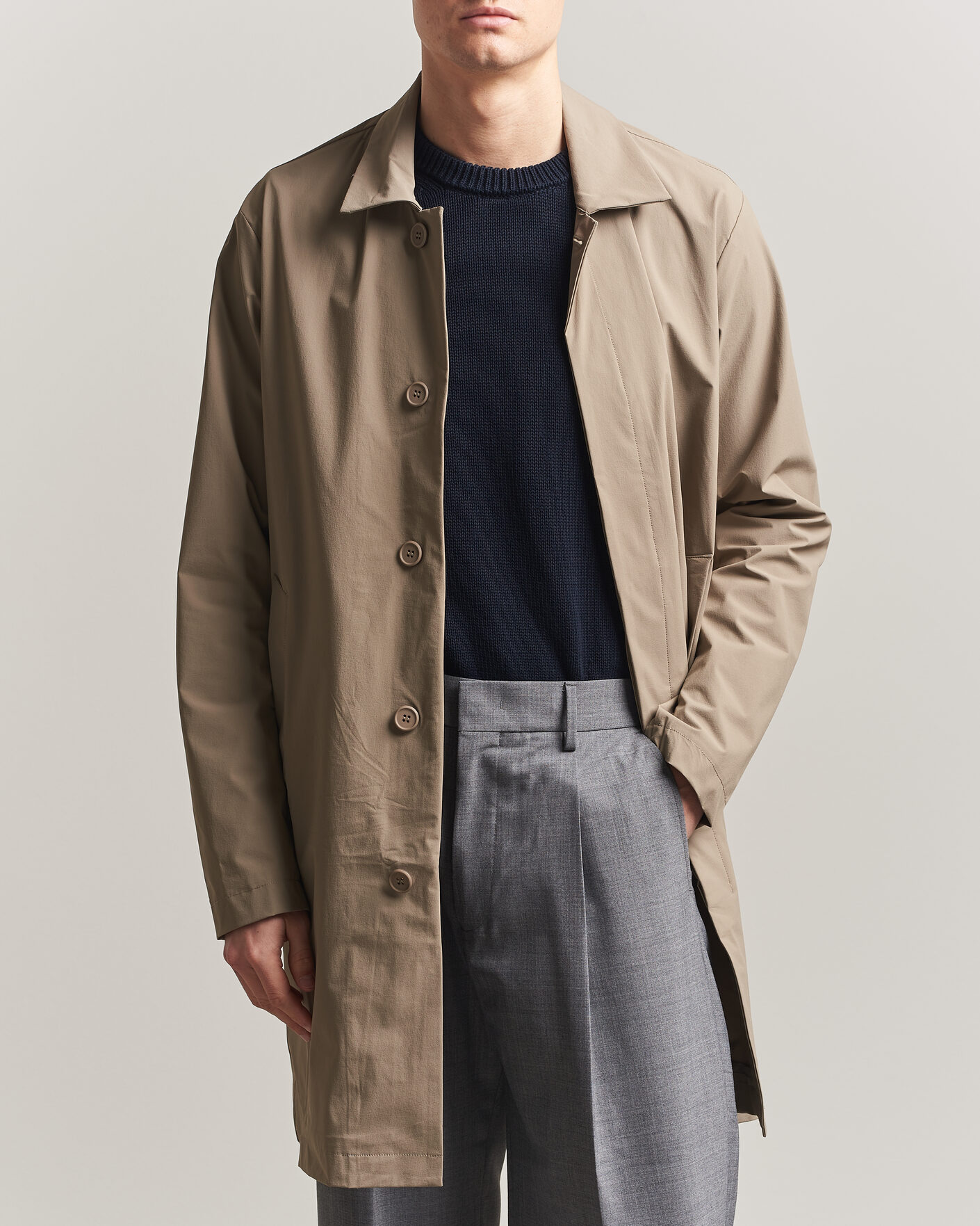 Homme | Manteaux Et Vestes | Scandinavian Edition | Ascend II Lightweight Coat Sand