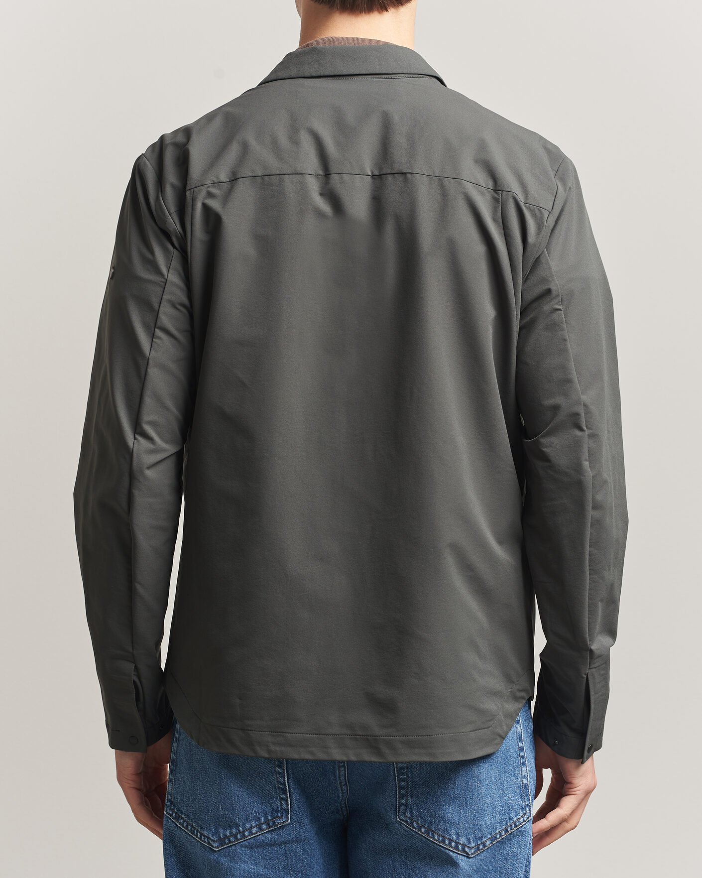 Homme | Manteaux Et Vestes | Scandinavian Edition | Merge II Stretch Shirt Jacket Dark Olive