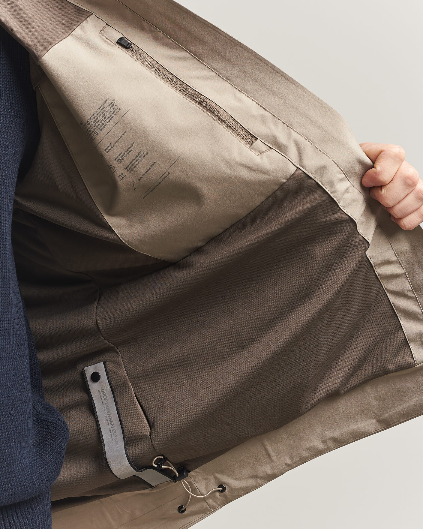 Homme | Manteaux Et Vestes | Scandinavian Edition | Hood II Waterproof Jacket Sand