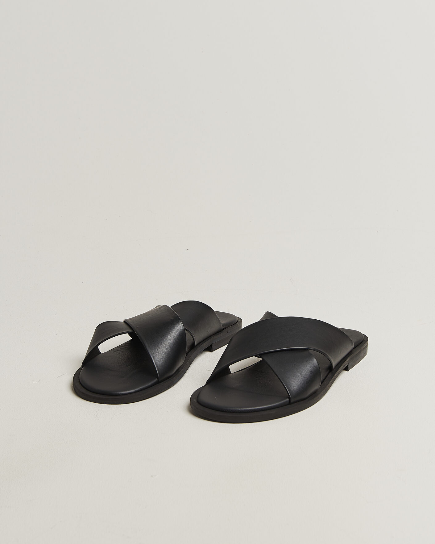 Homme | Sandales Et Mules | Thera's | Classic Sandals Black Calf