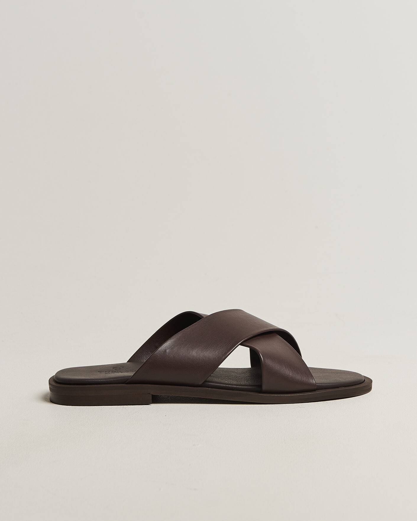 Homme | Sandales Et Mules | Thera's | Classic Sandals Dark Brown Calf