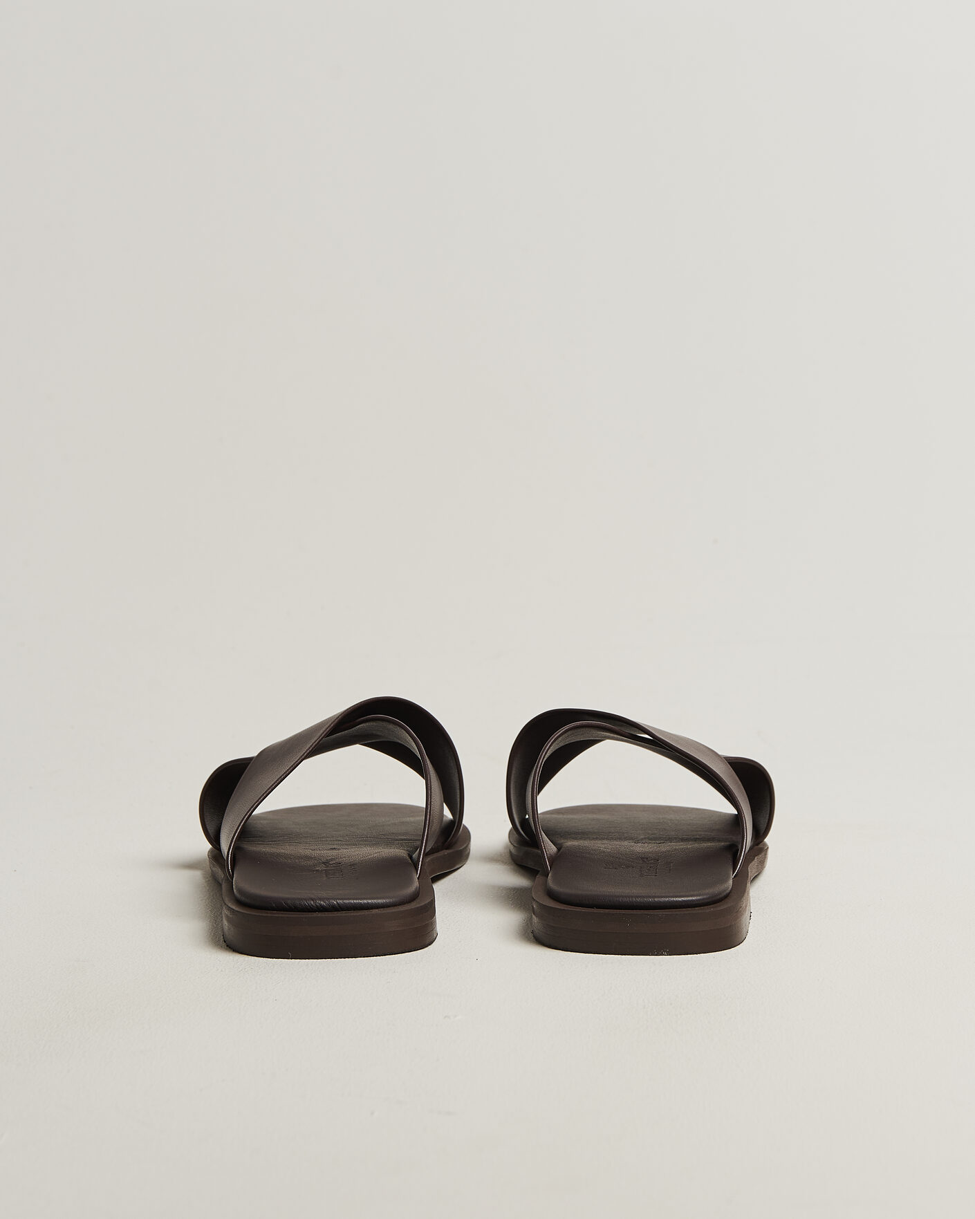 Homme | Sandales Et Mules | Thera's | Classic Sandals Dark Brown Calf