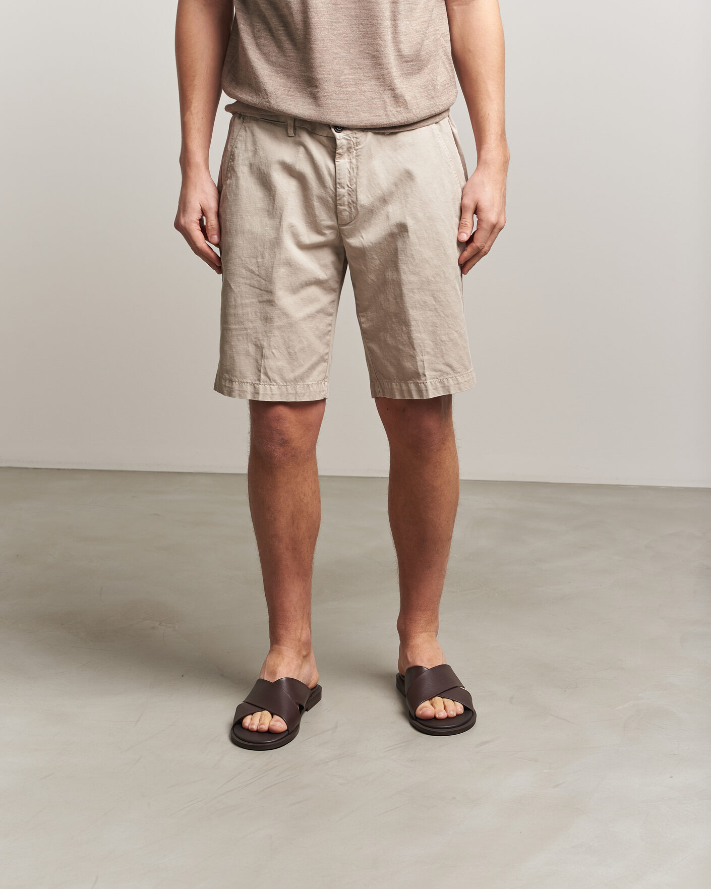 Homme | Sandales Et Mules | Thera's | Classic Sandals Dark Brown Calf