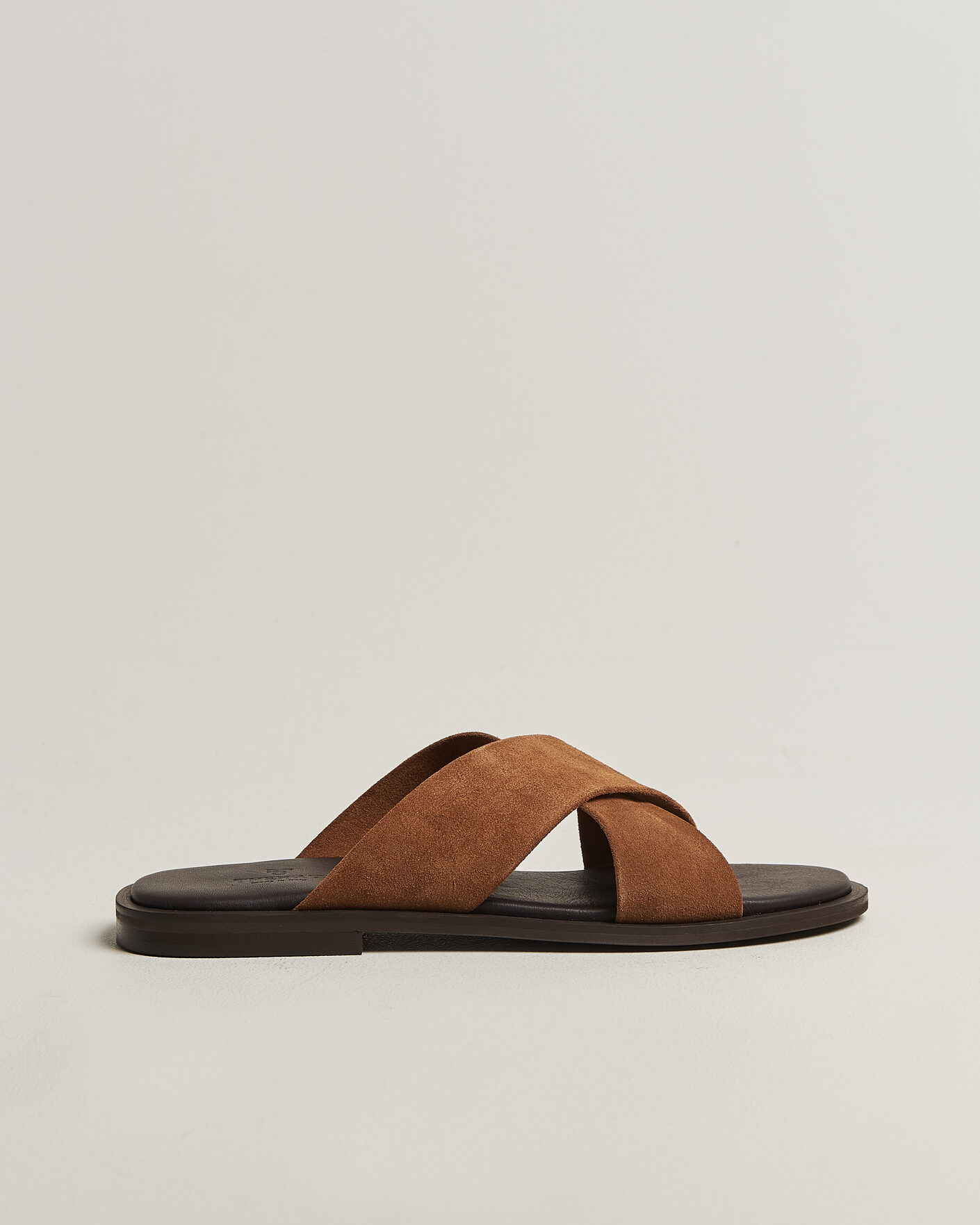 Homme | Sandales Et Mules | Thera's | Classic Sandals Whiskey Suede