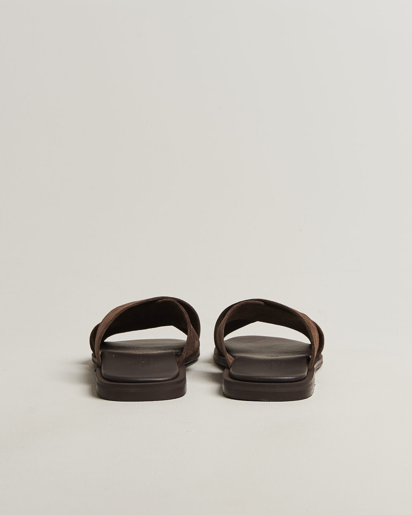 Homme | Sandales Et Mules | Thera's | Classic Sandals Dark Brown Suede