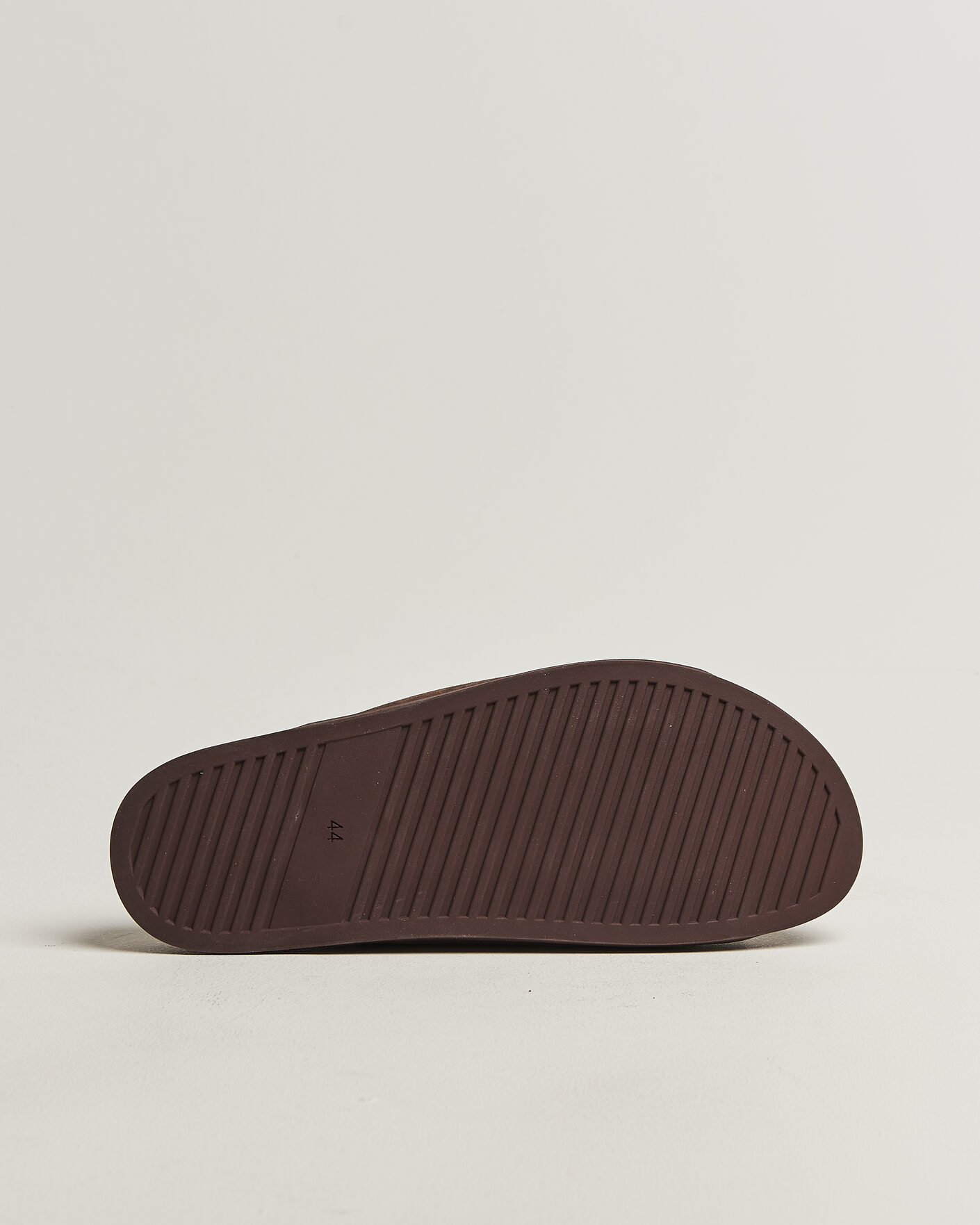 Homme | Sandales Et Mules | Thera's | Classic Slide Sandals Dark Brown Suede