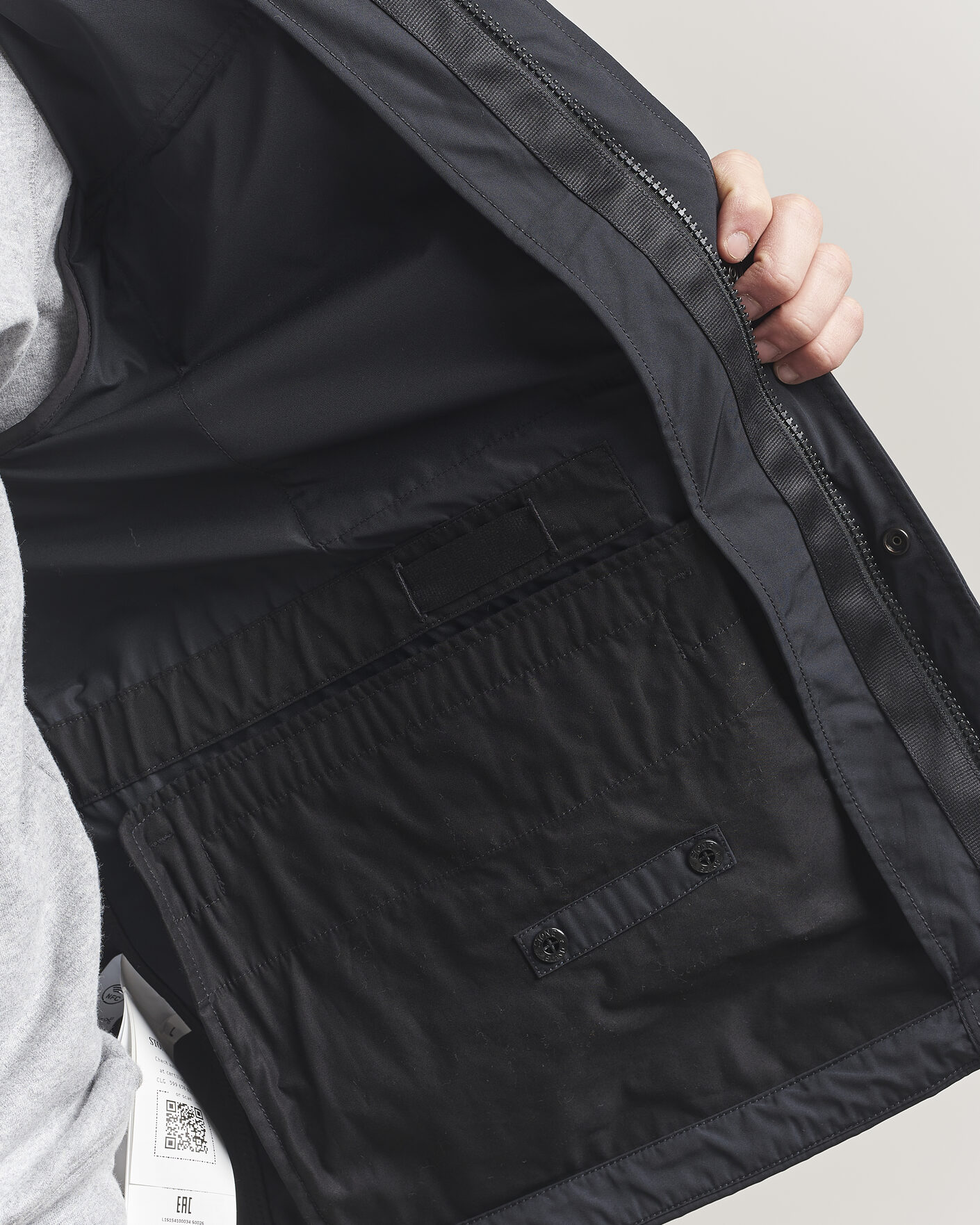 Homme | Manteaux Et Vestes | Stone Island | Micro Twill Field Jacket Black