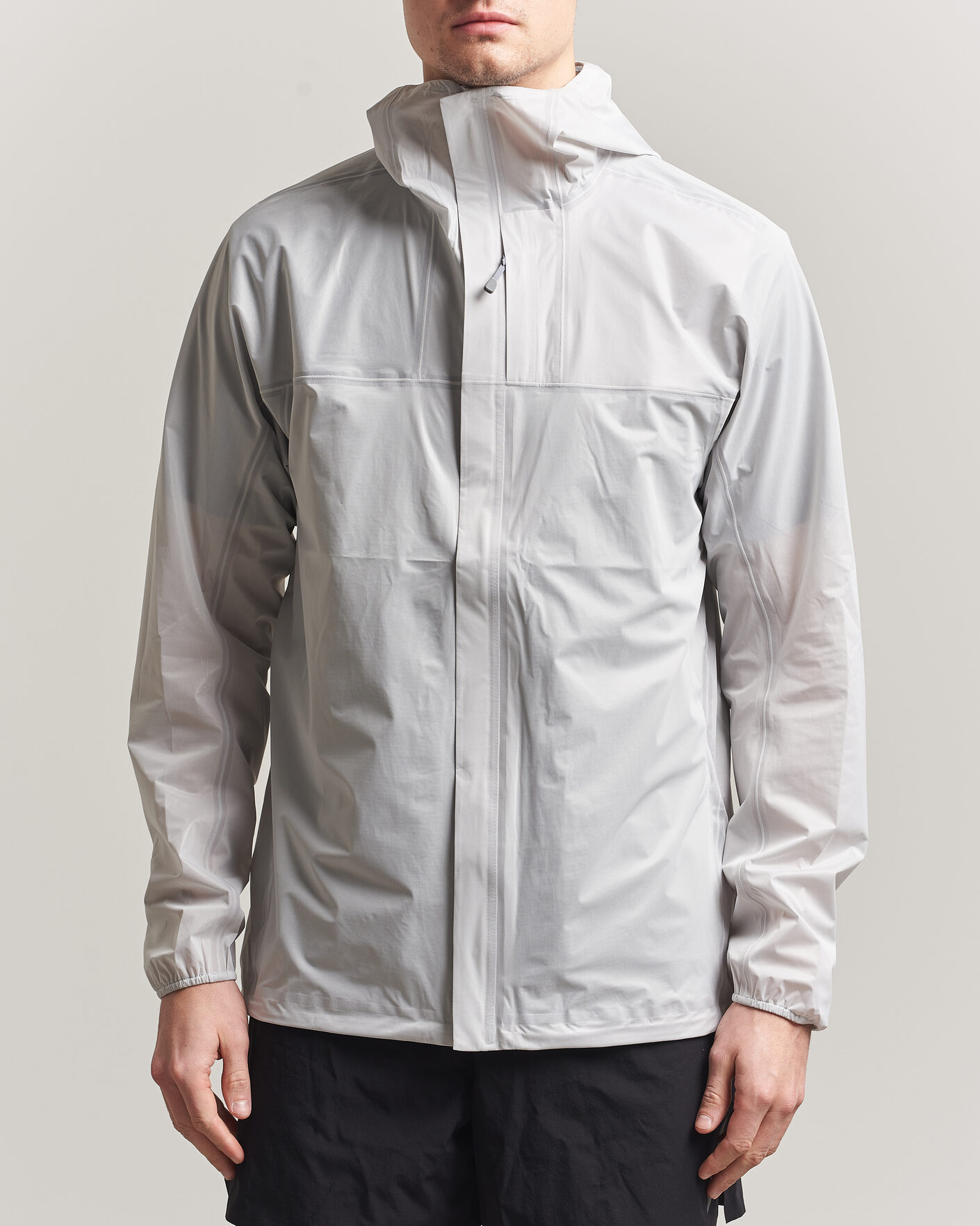 Homme | Manteaux Et Vestes | Houdini | The Orange Waterproof Jacket Powderday White