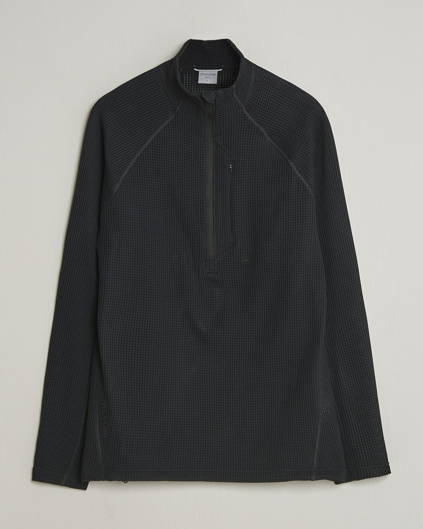 Homme | Pulls Et Tricots | Houdini | Pace Flow Half Zip True Black