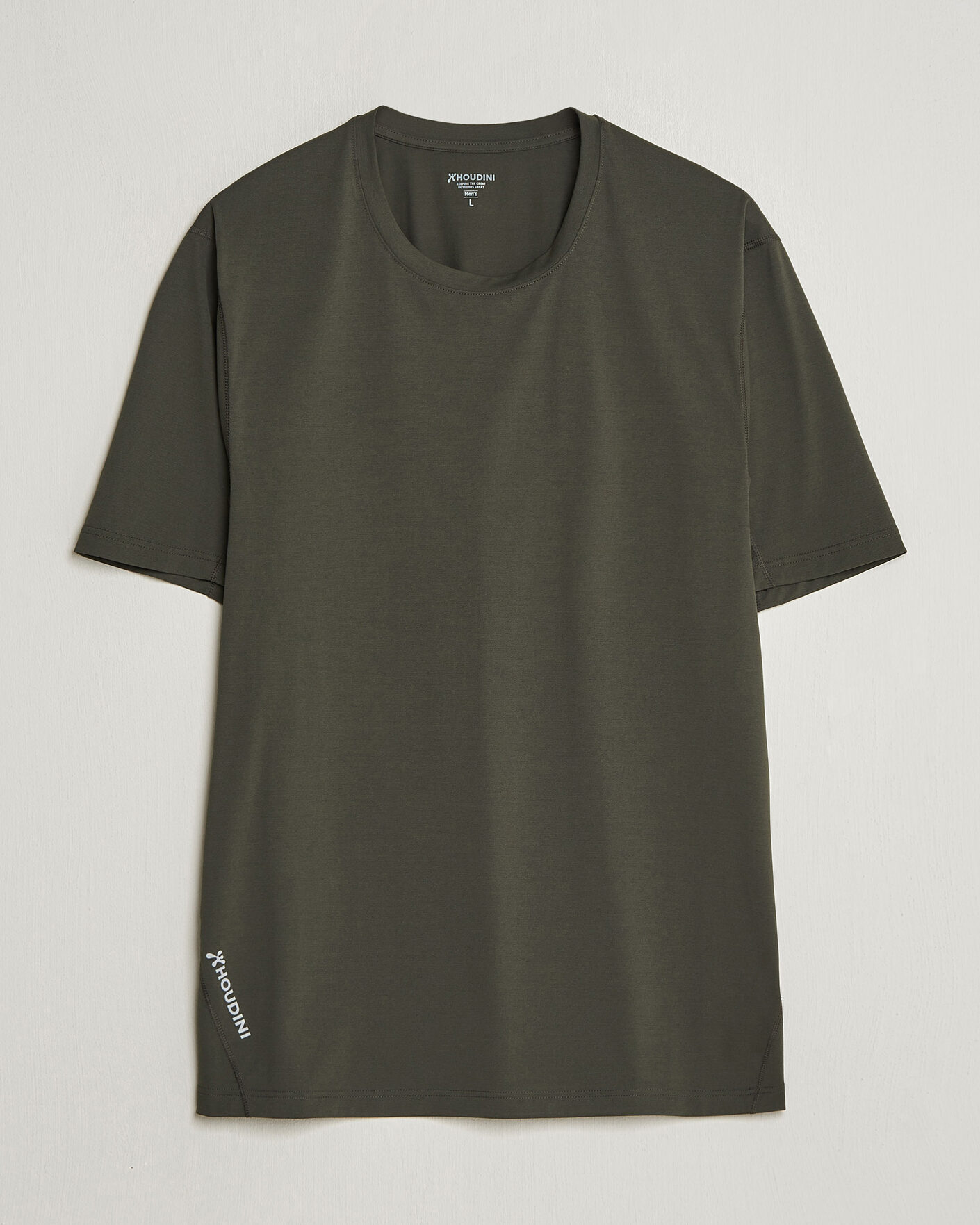 Homme | T-shirts | Houdini | Pace Air T-Shirt Green Illusion