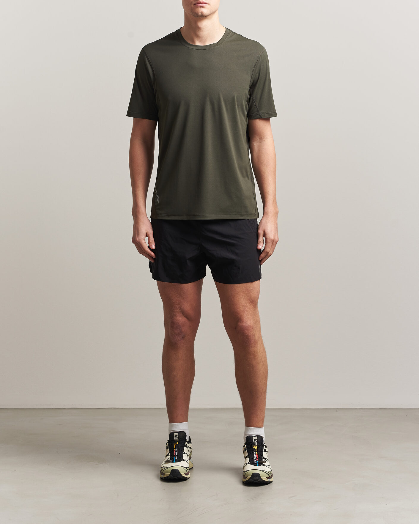 Homme | T-shirts | Houdini | Pace Air T-Shirt Green Illusion