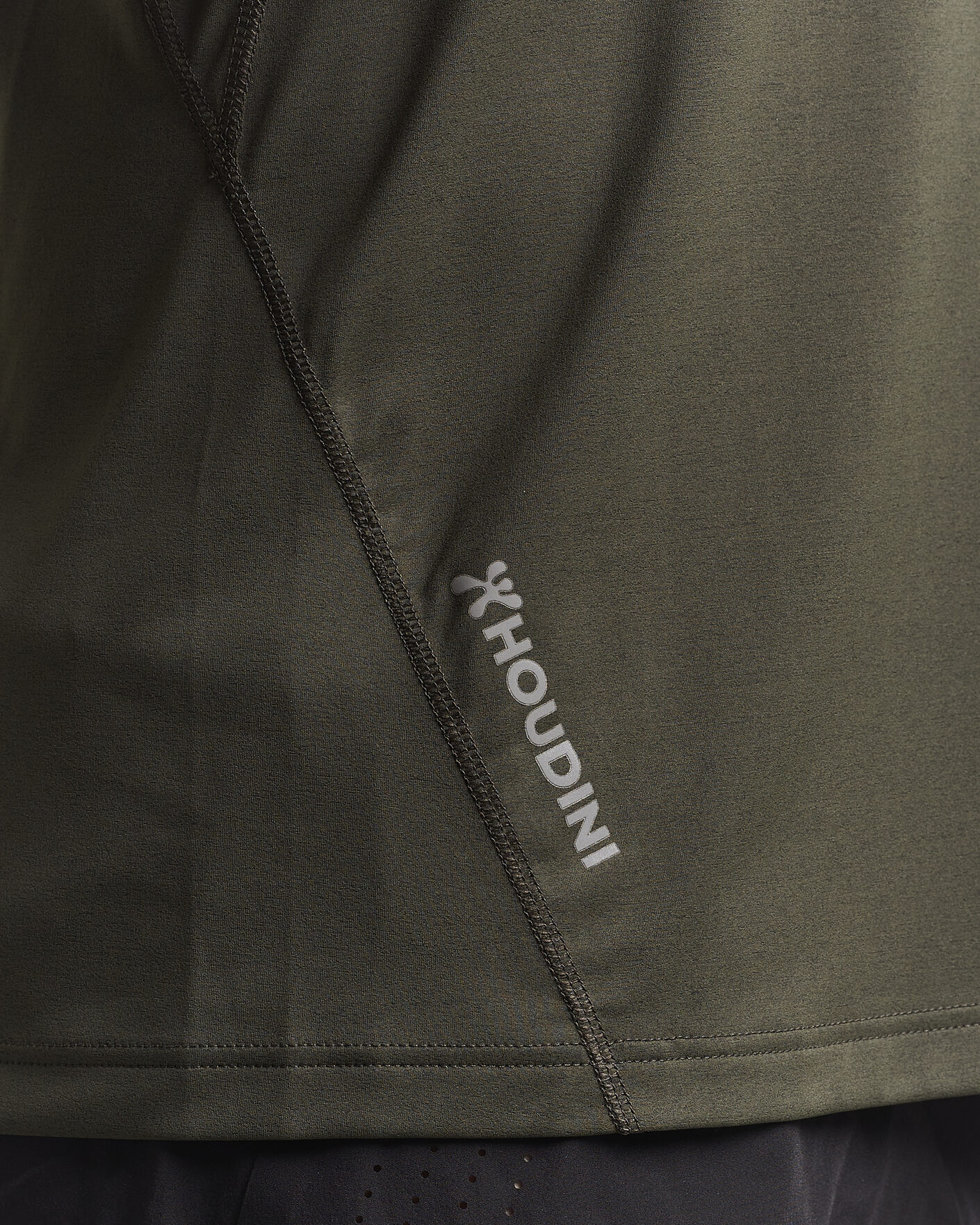 Homme | T-shirts | Houdini | Pace Air T-Shirt Green Illusion