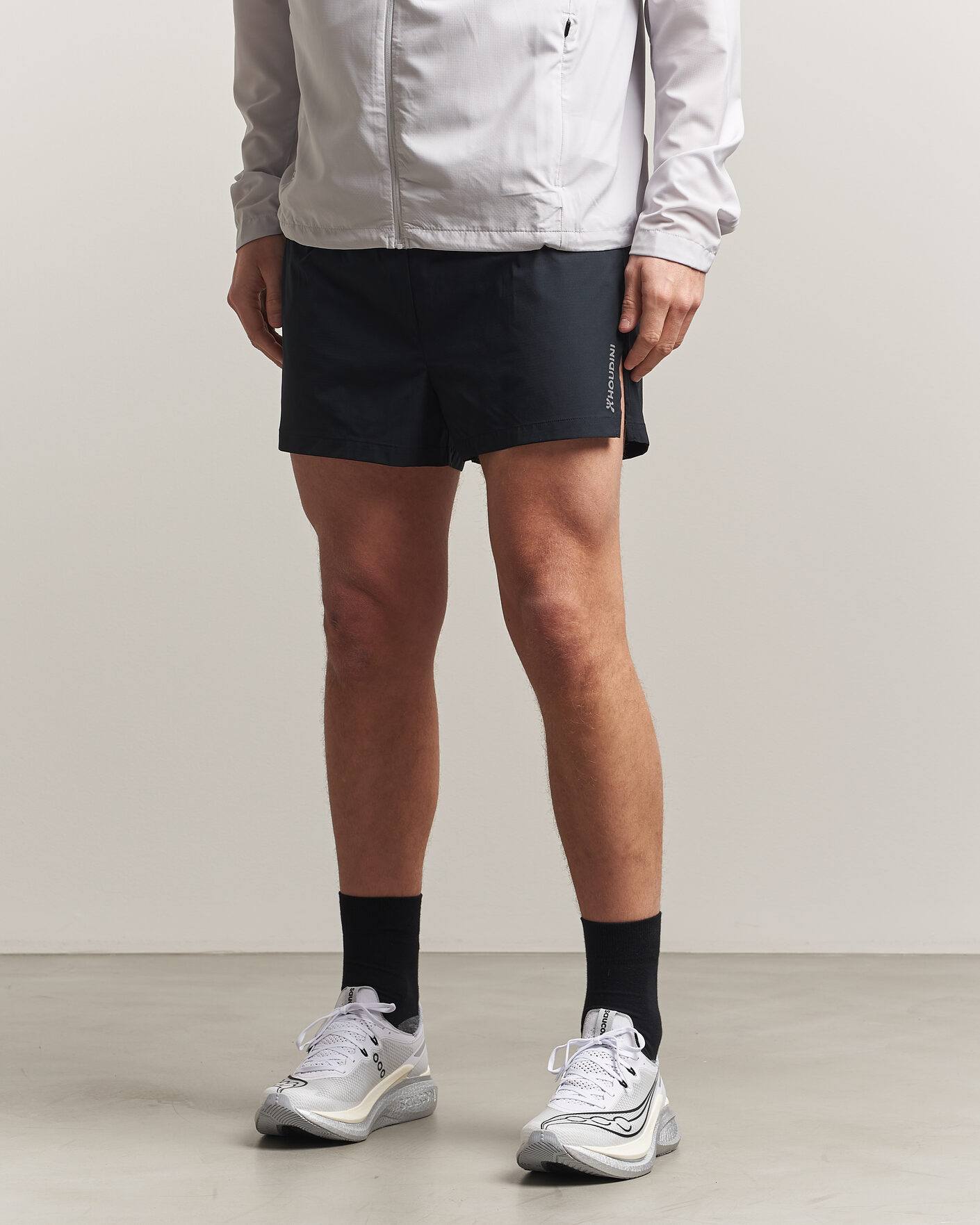 Homme | Shorts | Houdini | Pace Split Shorts True Black