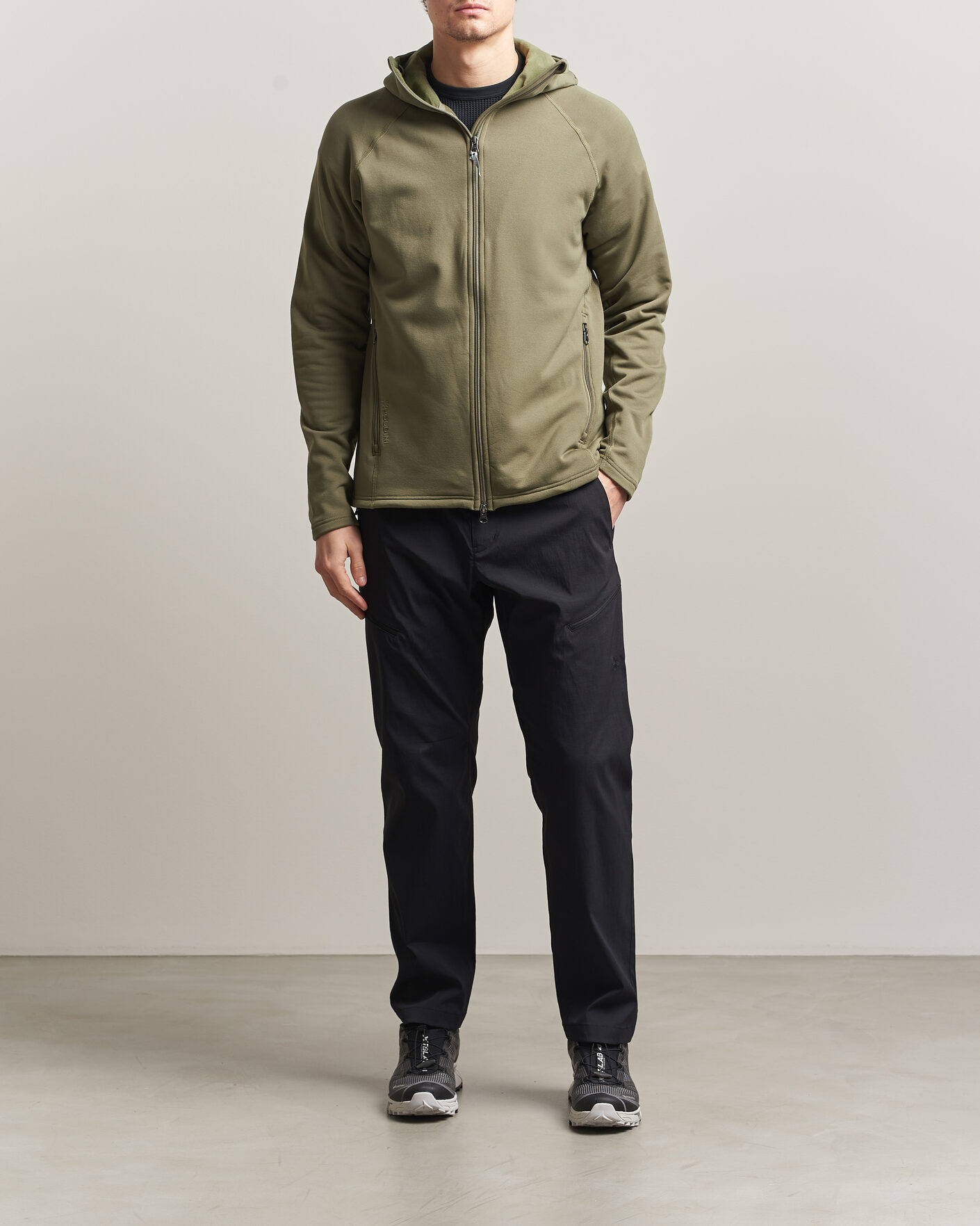 Homme | Pulls Et Tricots | Houdini | Power Up Houdi Sage Green