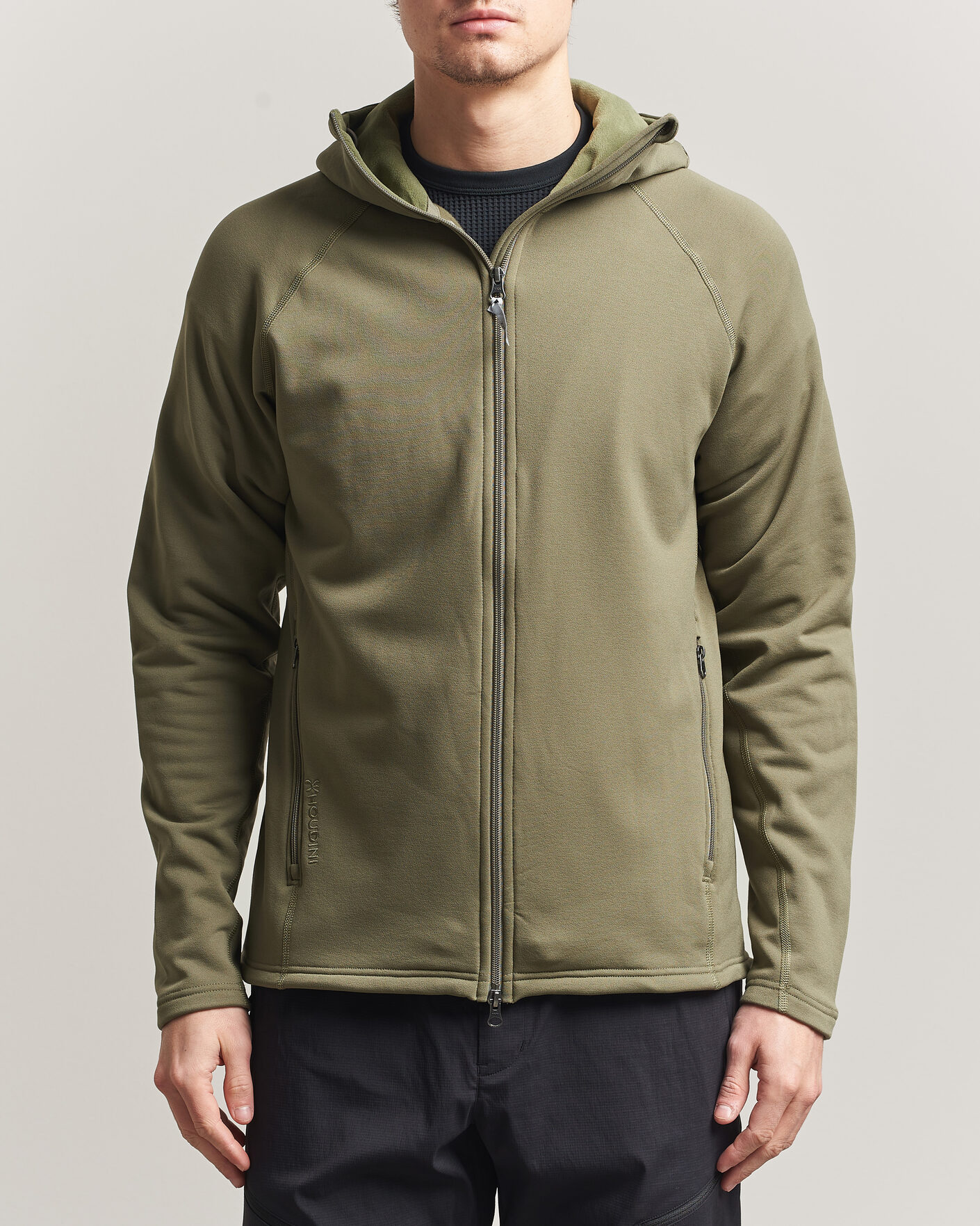 Homme | Pulls Et Tricots | Houdini | Power Up Houdi Sage Green