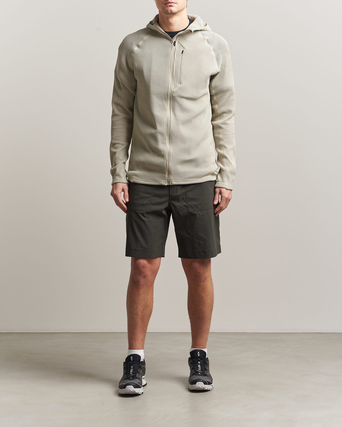 Homme | Shorts | Houdini | Liquid Chore Shorts Green Illusion