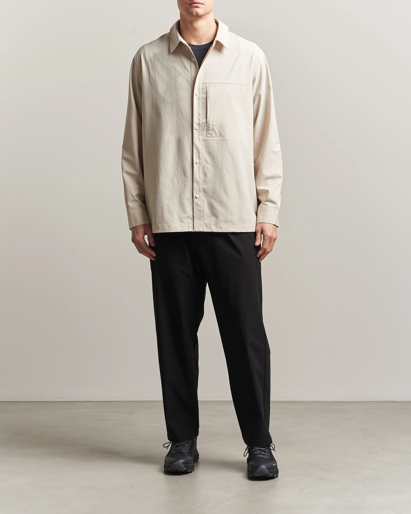 Homme | Chemises | Houdini | Symbio Field Shirt Foggy Mountain