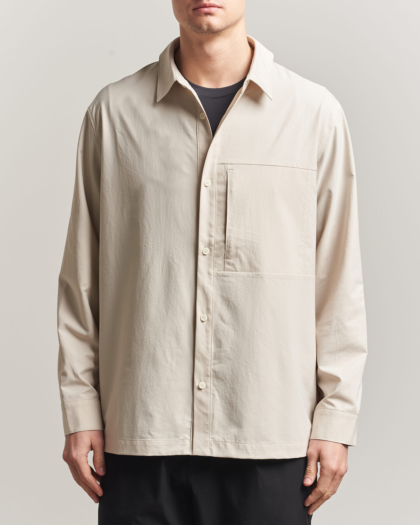 Homme | Chemises | Houdini | Symbio Field Shirt Foggy Mountain