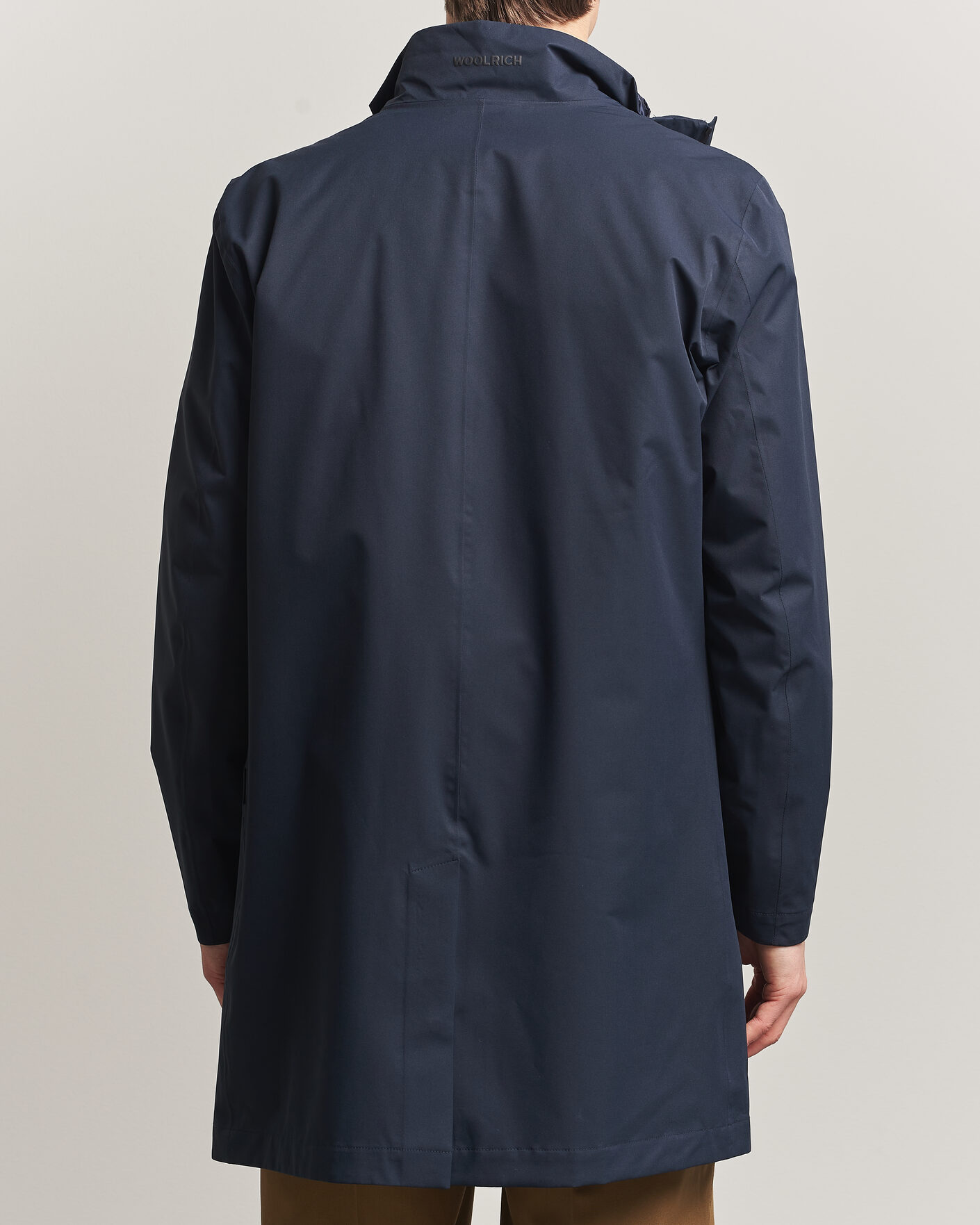 Homme | Manteaux Et Vestes | Woolrich | Two Layer 2 in 1 Carcoat Melton Blue