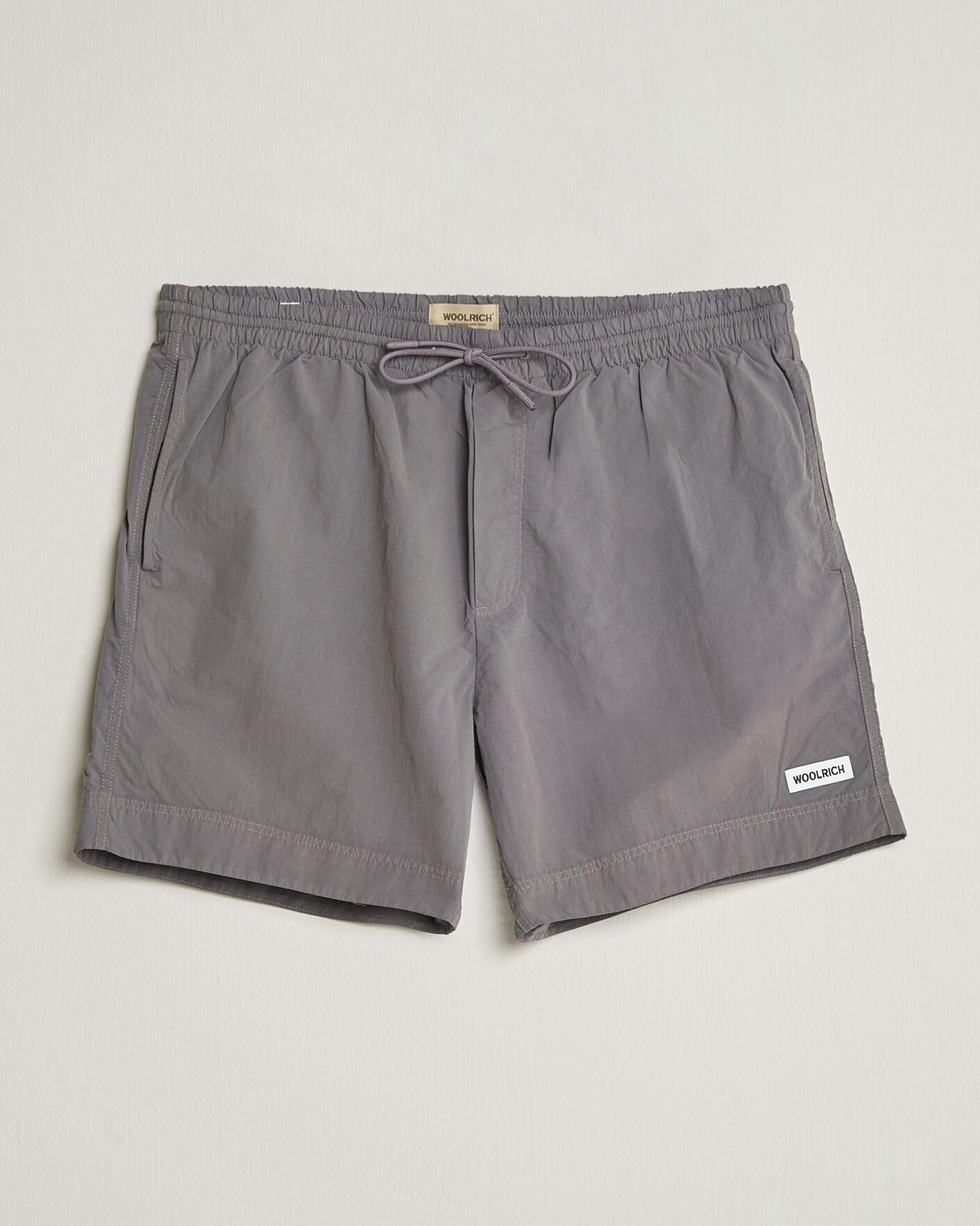 Homme | Maillots De Bain | Woolrich | Solid Garment Dyed Swimshorts Chark