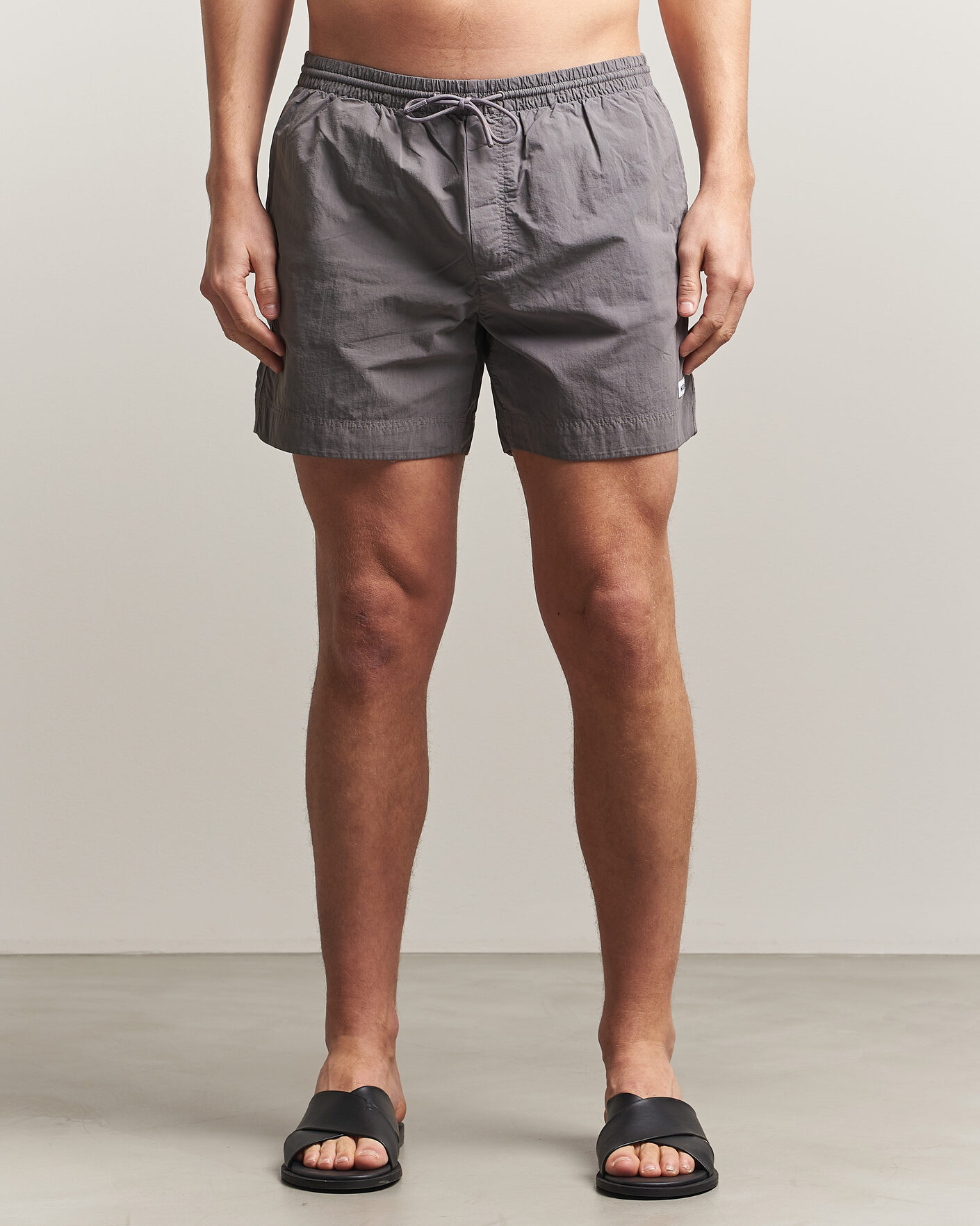 Homme | Maillots De Bain | Woolrich | Solid Garment Dyed Swimshorts Chark