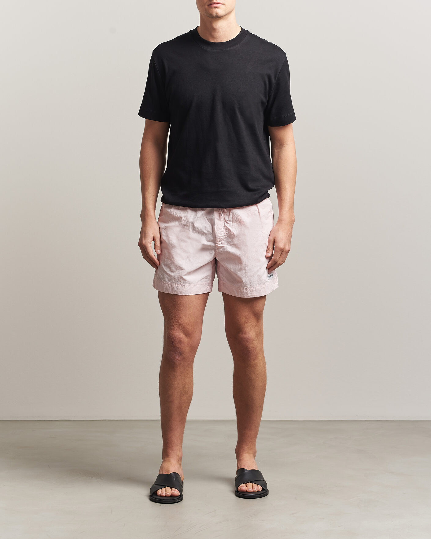 Homme | Maillots De Bain | Woolrich | Solid Garment Dyed Swimshorts Pale Lilac