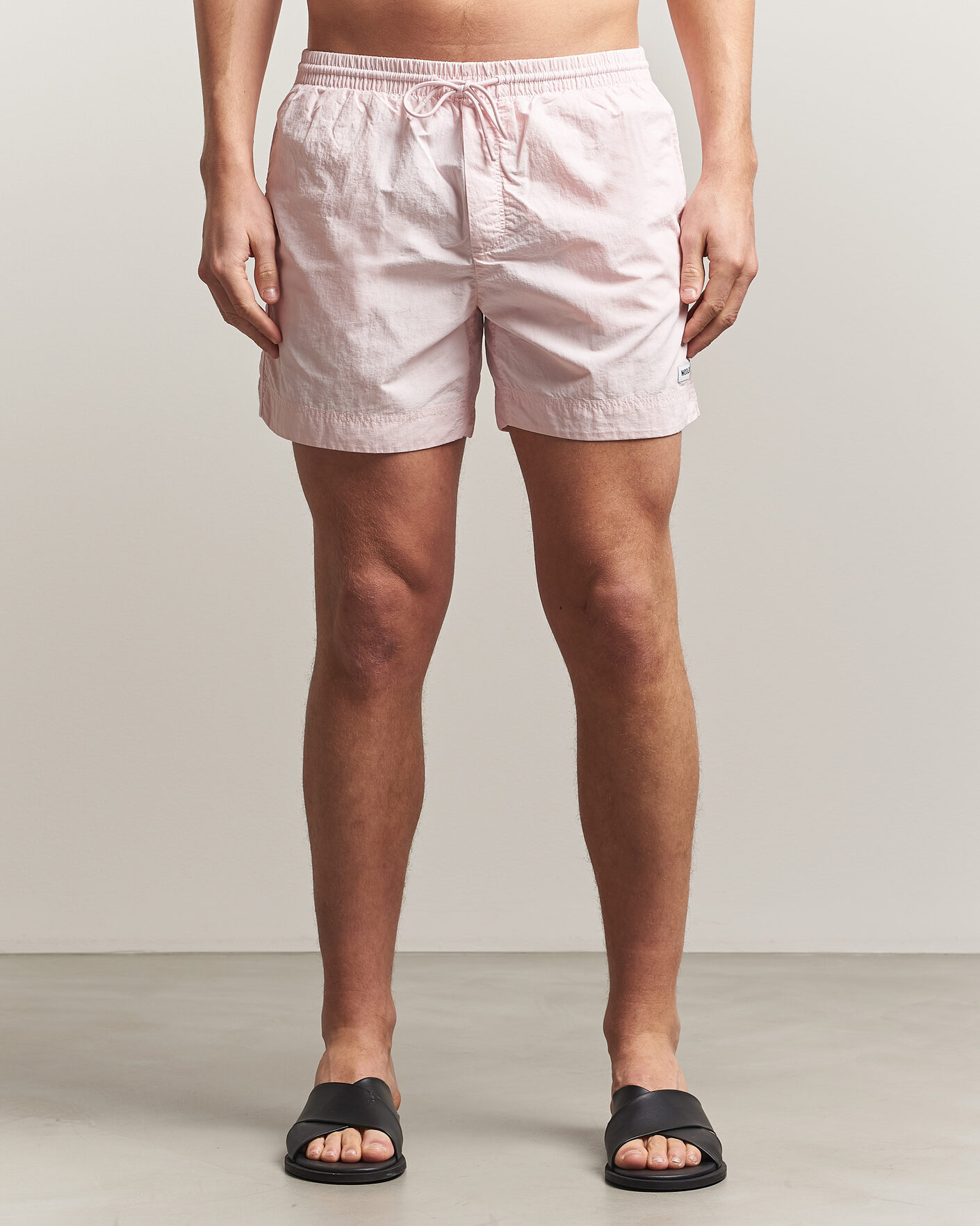 Homme | Maillots De Bain | Woolrich | Solid Garment Dyed Swimshorts Pale Lilac