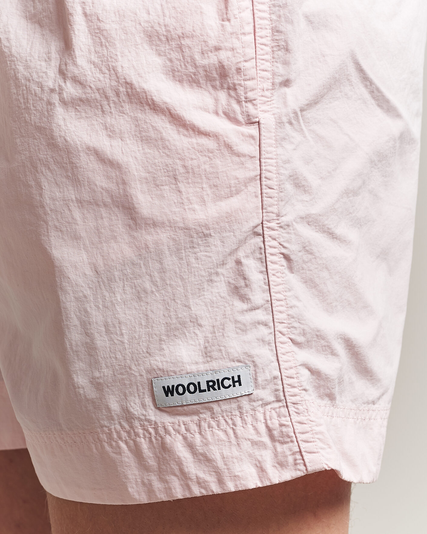 Homme | Maillots De Bain | Woolrich | Solid Garment Dyed Swimshorts Pale Lilac