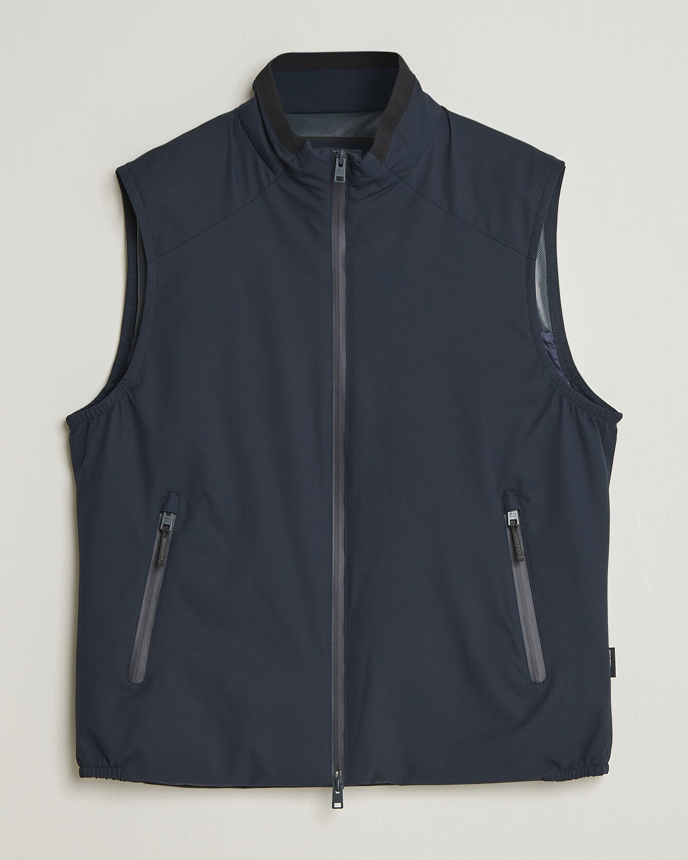 Homme | Gilets | Woolrich | Two Layer Sailing Vest Melton Blue