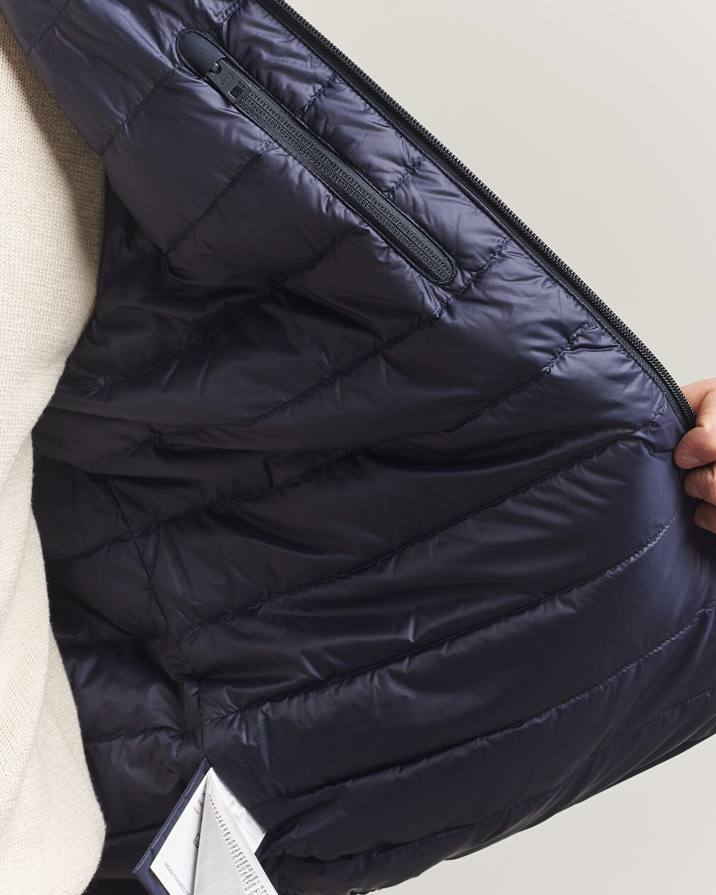 Homme | Gilets | Woolrich | Two Layer Sailing Vest Melton Blue