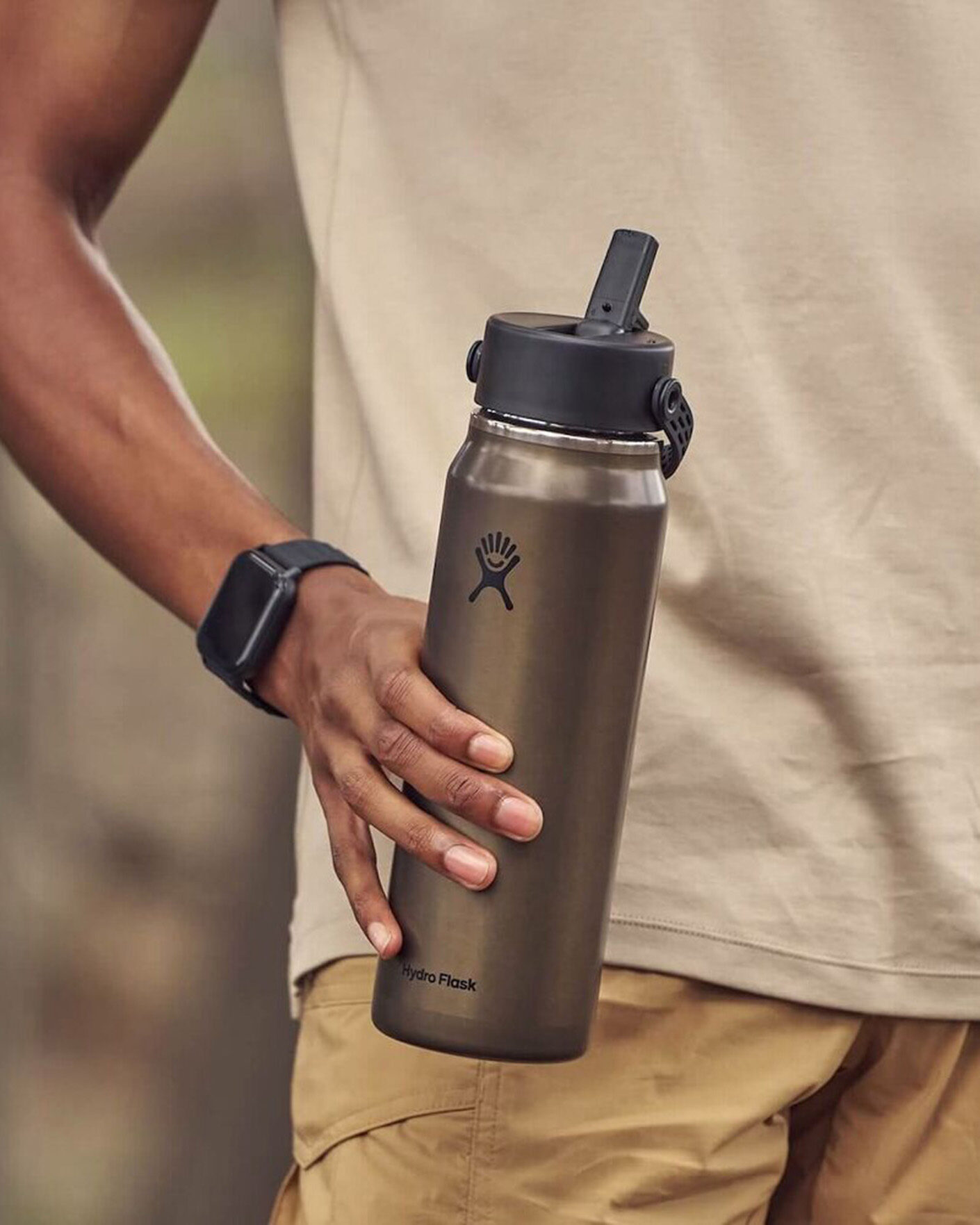 Homme | Outdoor living | Hydro Flask | Lightweight Flex Straw 32oz Bottle Obsidian