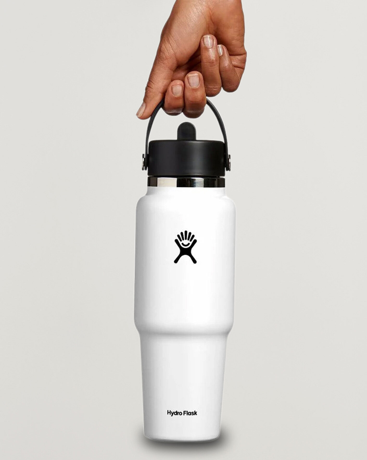 Homme | Outdoor living | Hydro Flask | Travel Bottle Flex Straw Cap 32oz White