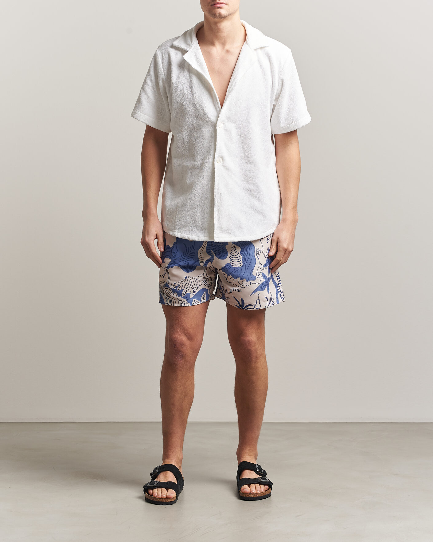 Homme | Maillots De Bain | OAS | Printed Swimshorts Mystea