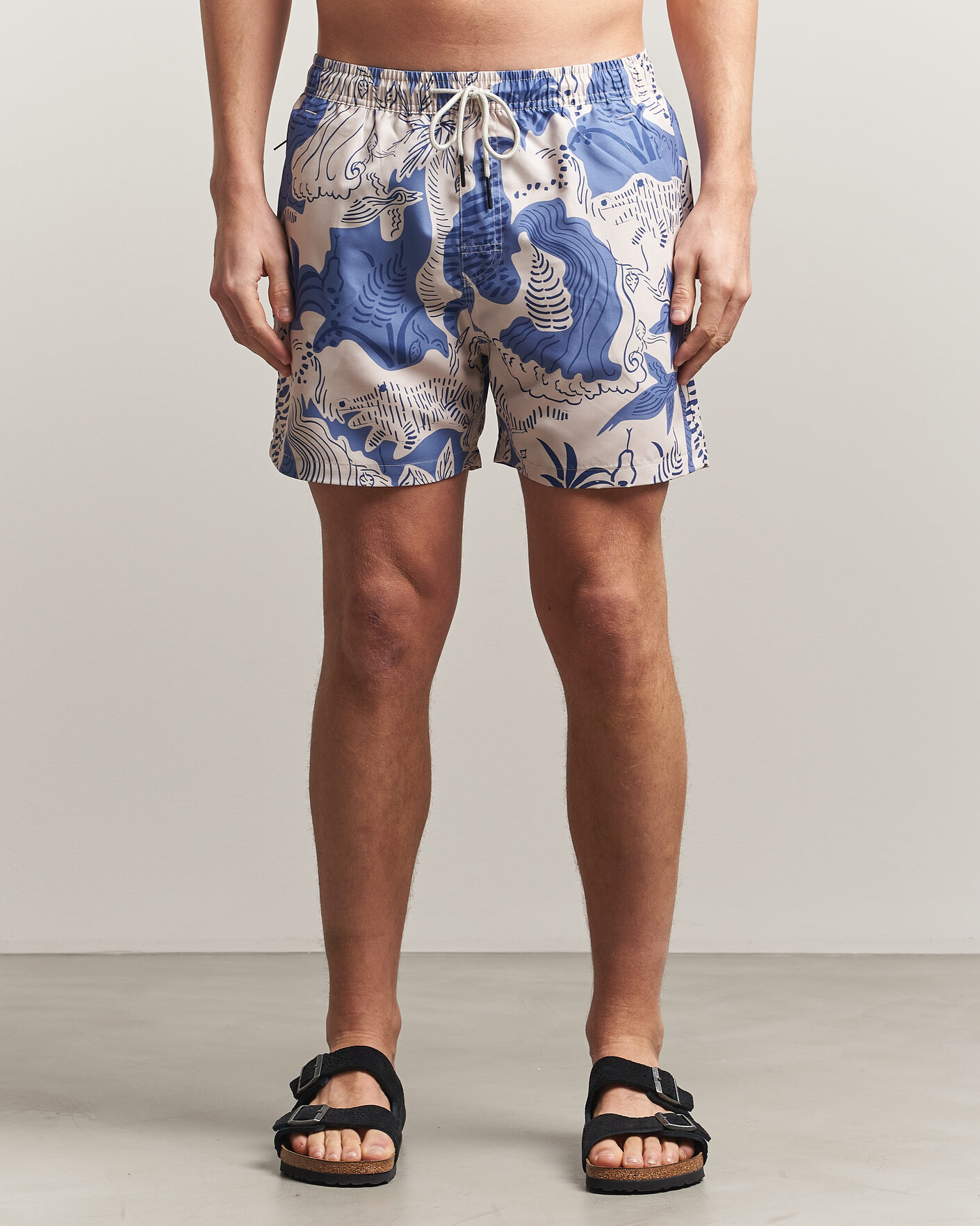Homme | Maillots De Bain | OAS | Printed Swimshorts Mystea