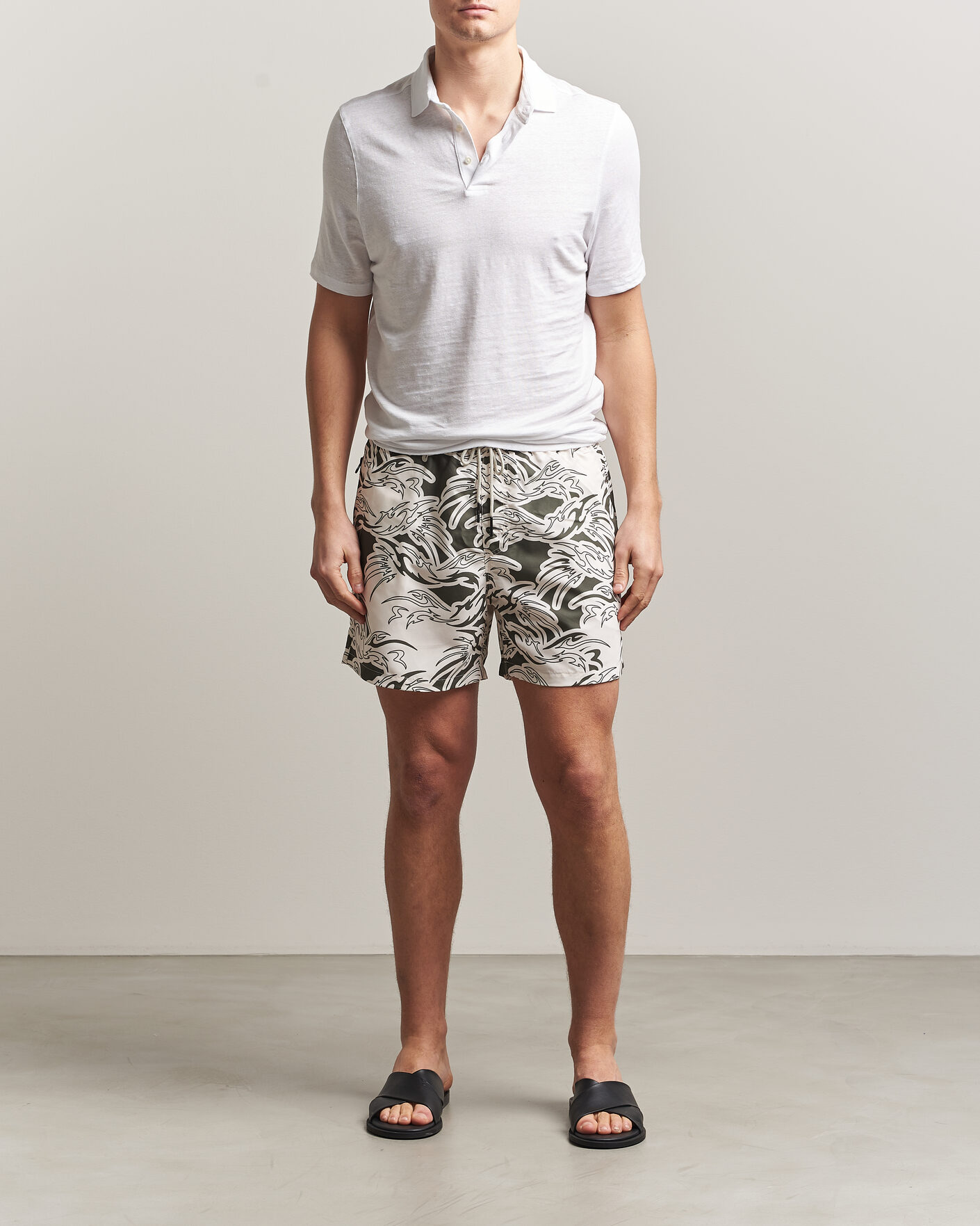 Homme | Maillots De Bain | OAS | Printed Swimshorts Rogue