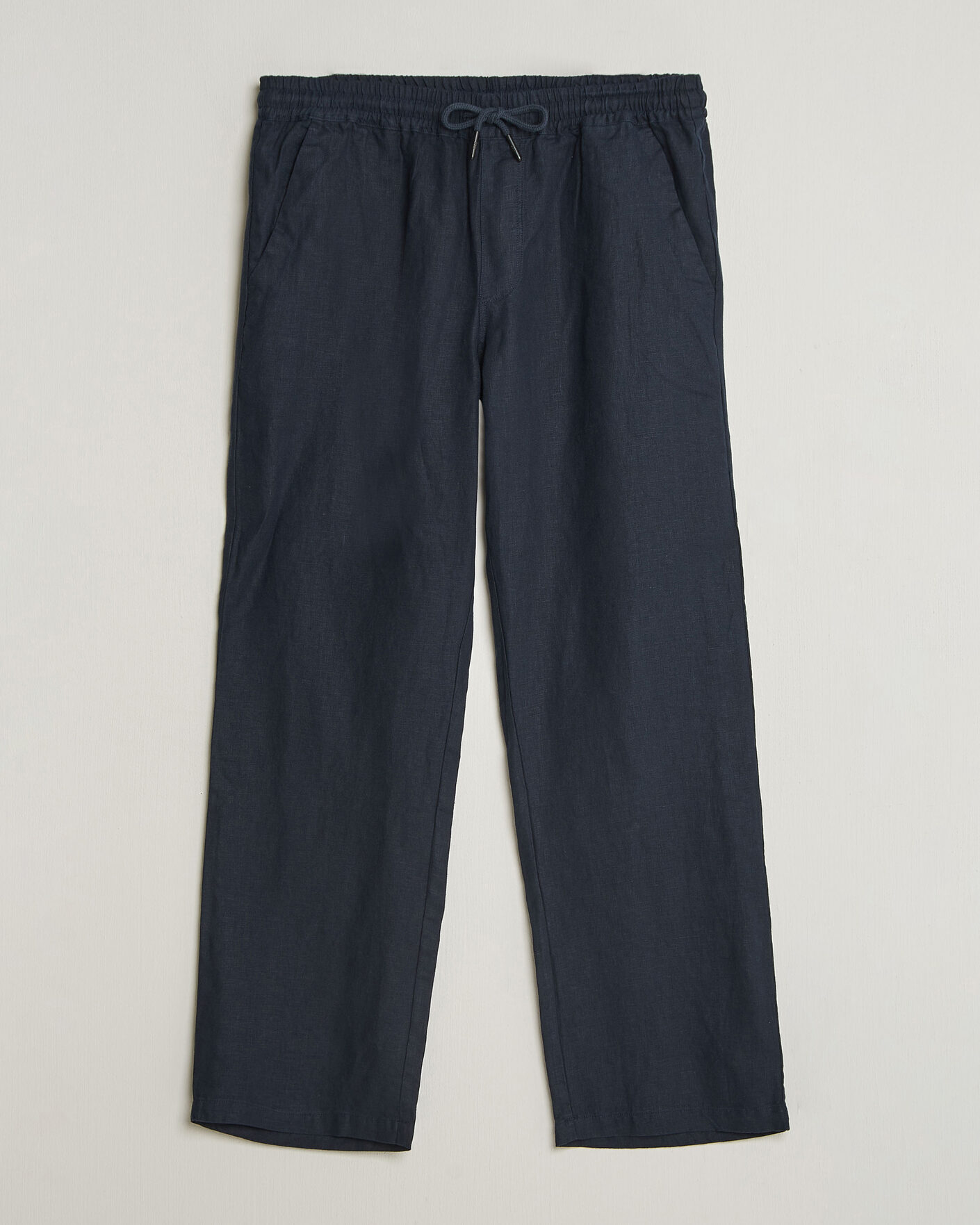 Homme | Pantalons | OAS | Nino Linen Pants Navy