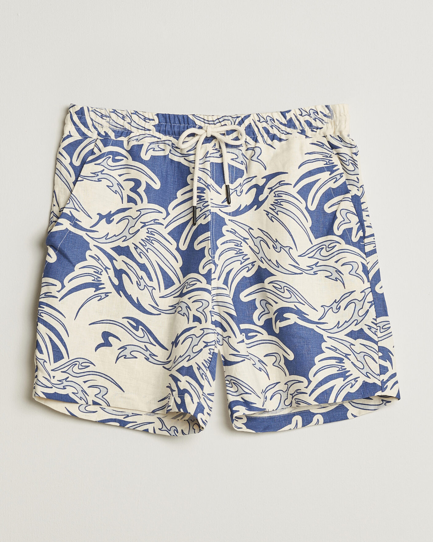 Homme | Shorts | OAS | Porto Linen Shorts Rogue Blue