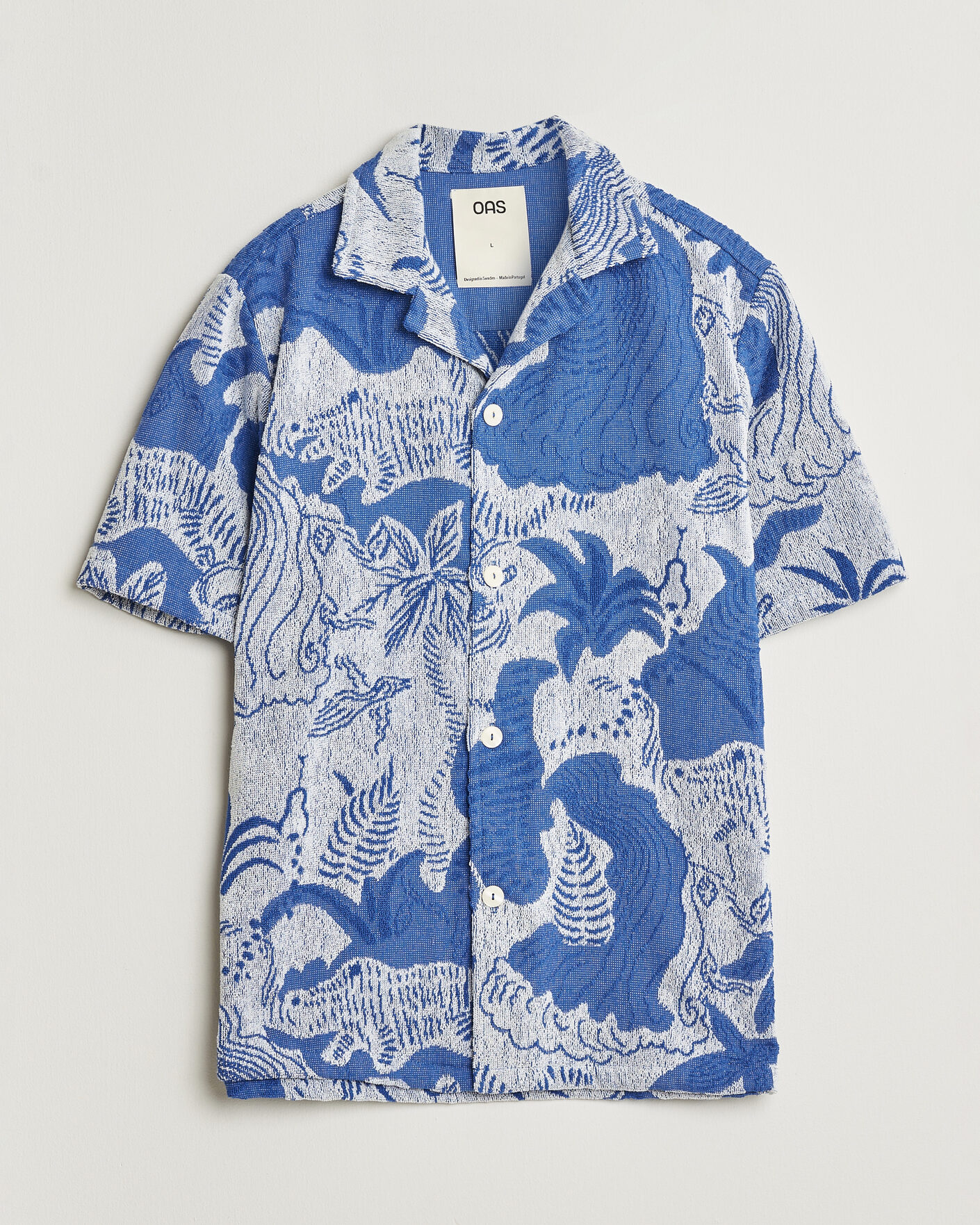 Homme | Chemises | OAS | Cuba Short Sleeve Shirt Mystea