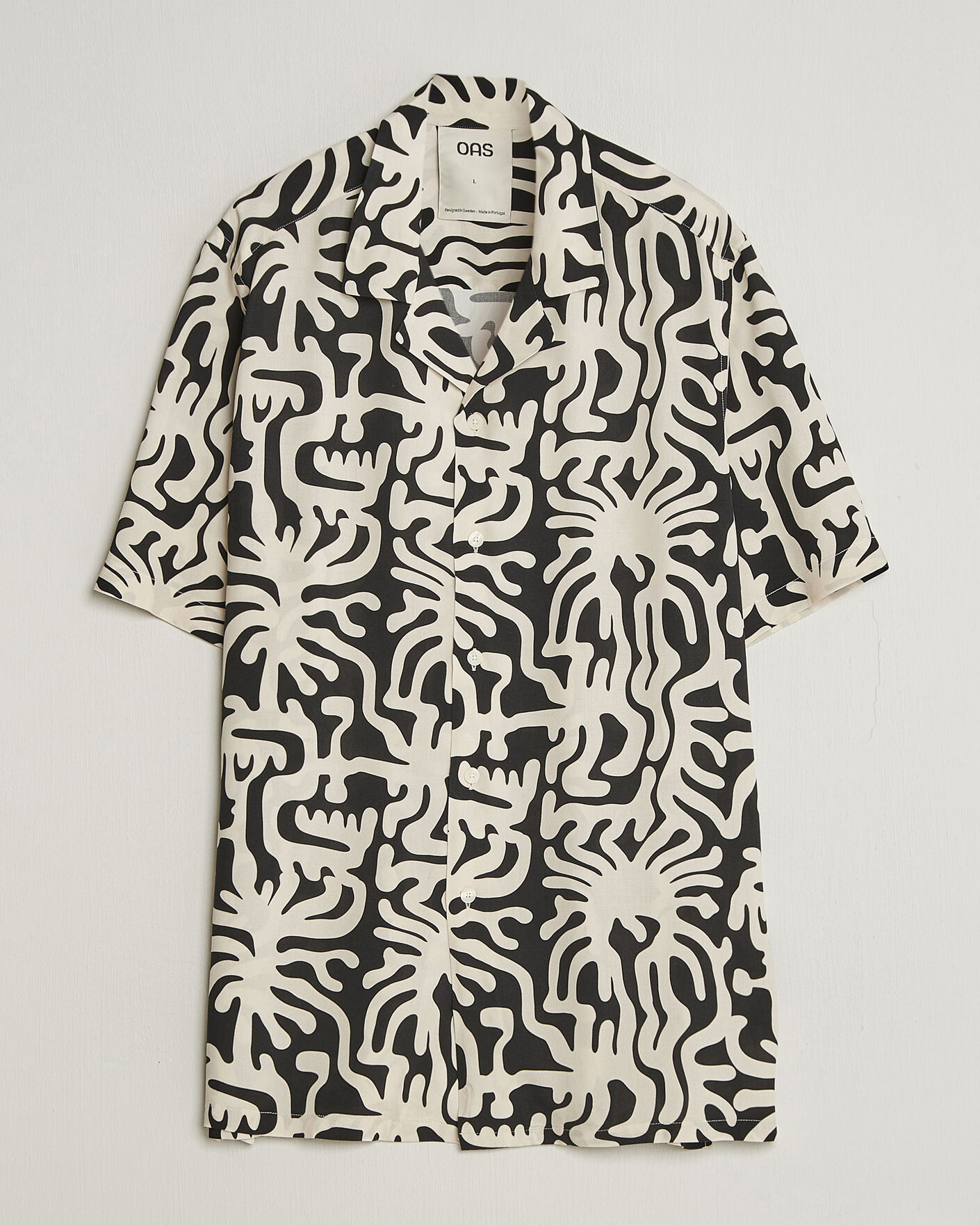 Homme | Chemises | OAS | Rocco Viscose Short Sleeve Shirt Loefy