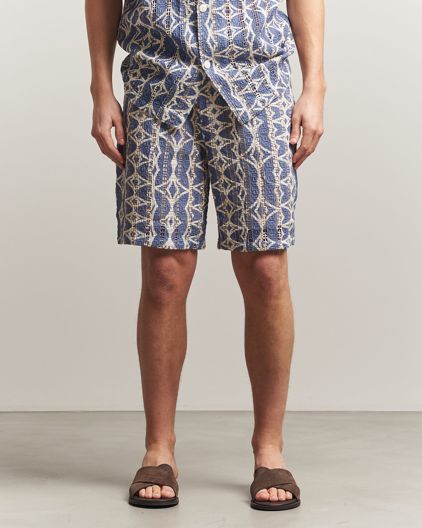 Homme | Shorts | OAS | Nicola Cotton Net Shorts Arko
