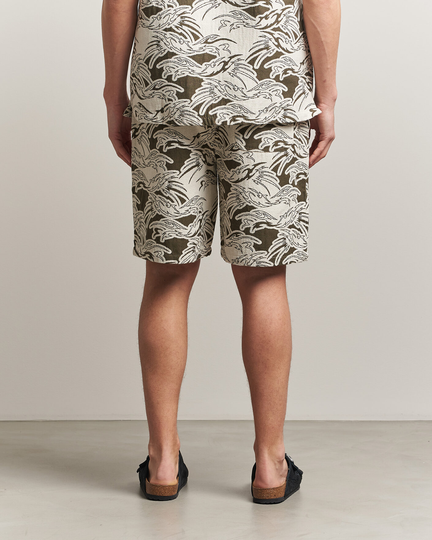 Homme | Shorts | OAS | Nicola Cotton Shorts Rogue Ecru