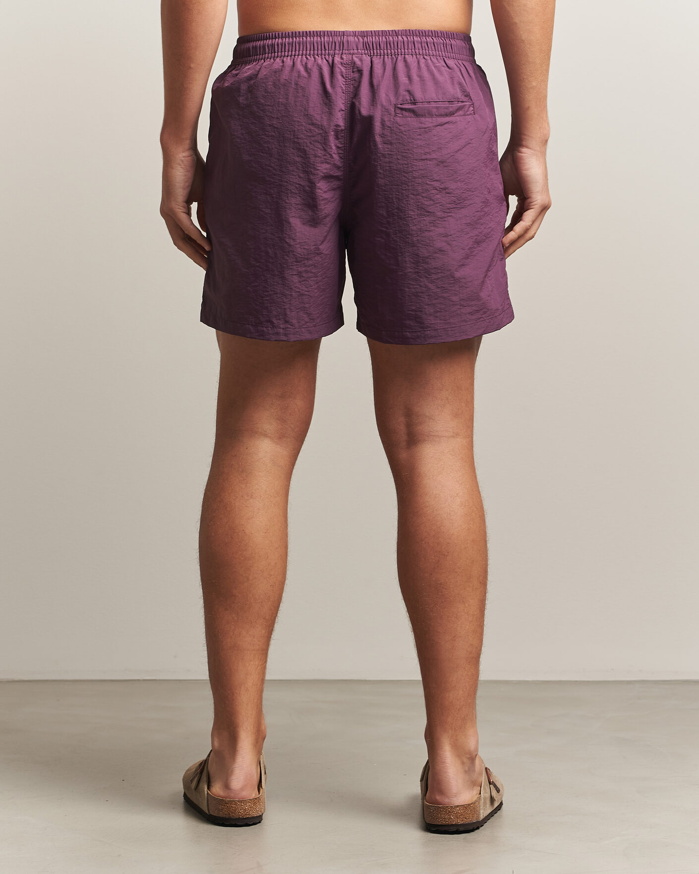 Homme | Maillots De Bain | OAS | Plain Swimshorts Plum