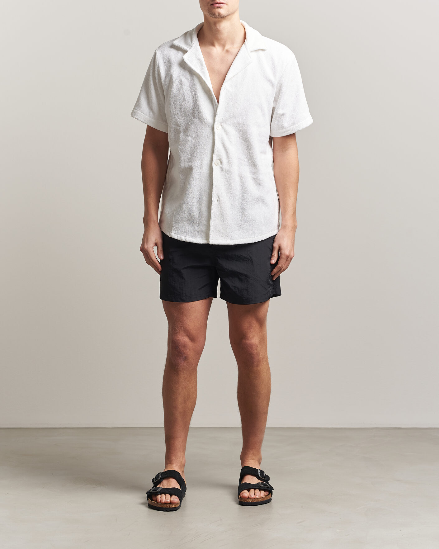 Homme | Maillots De Bain | OAS | Plain Swimshorts Black