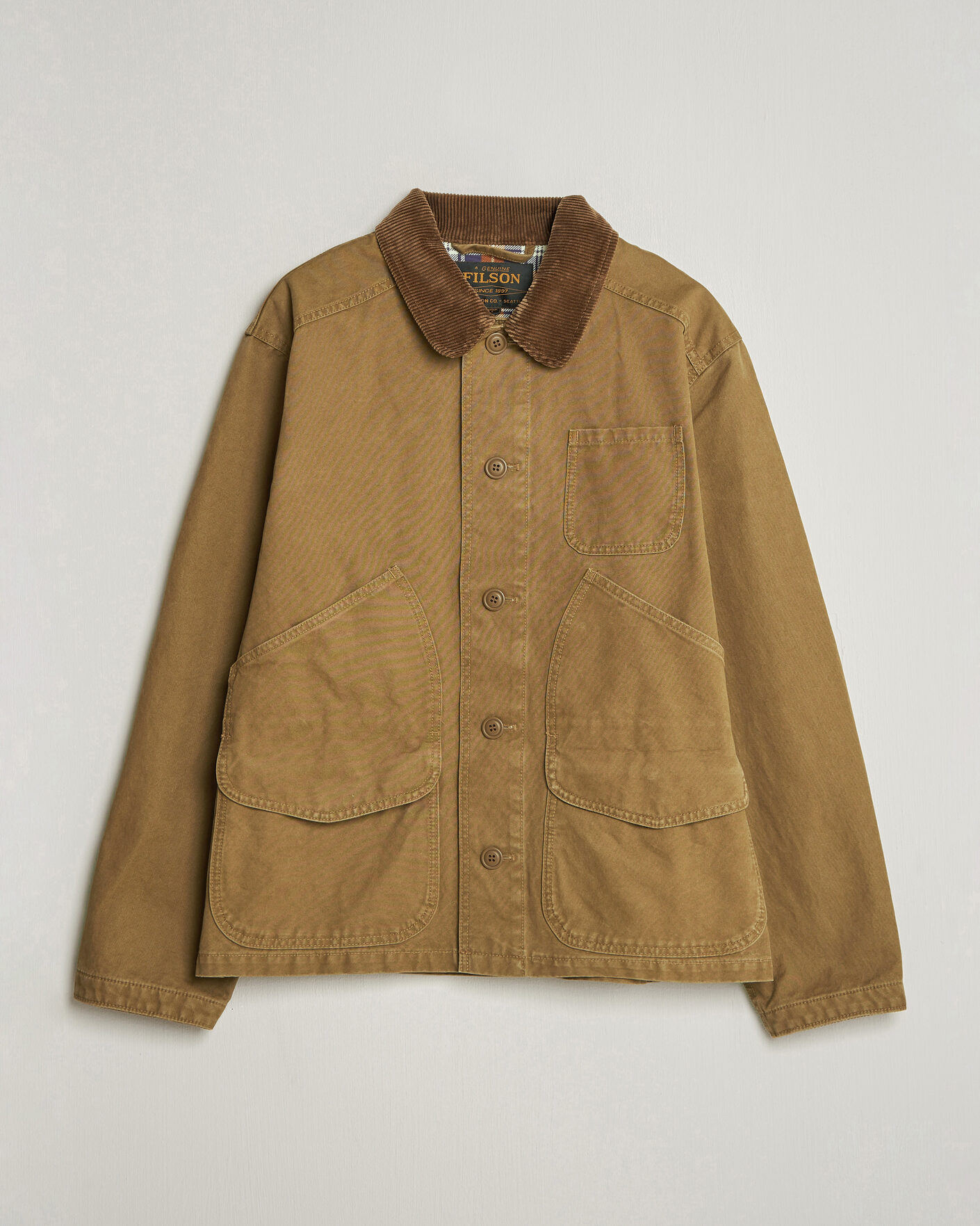 Homme | Manteaux Et Vestes | Filson | Canvas Outfitter Jacket Kangaroo