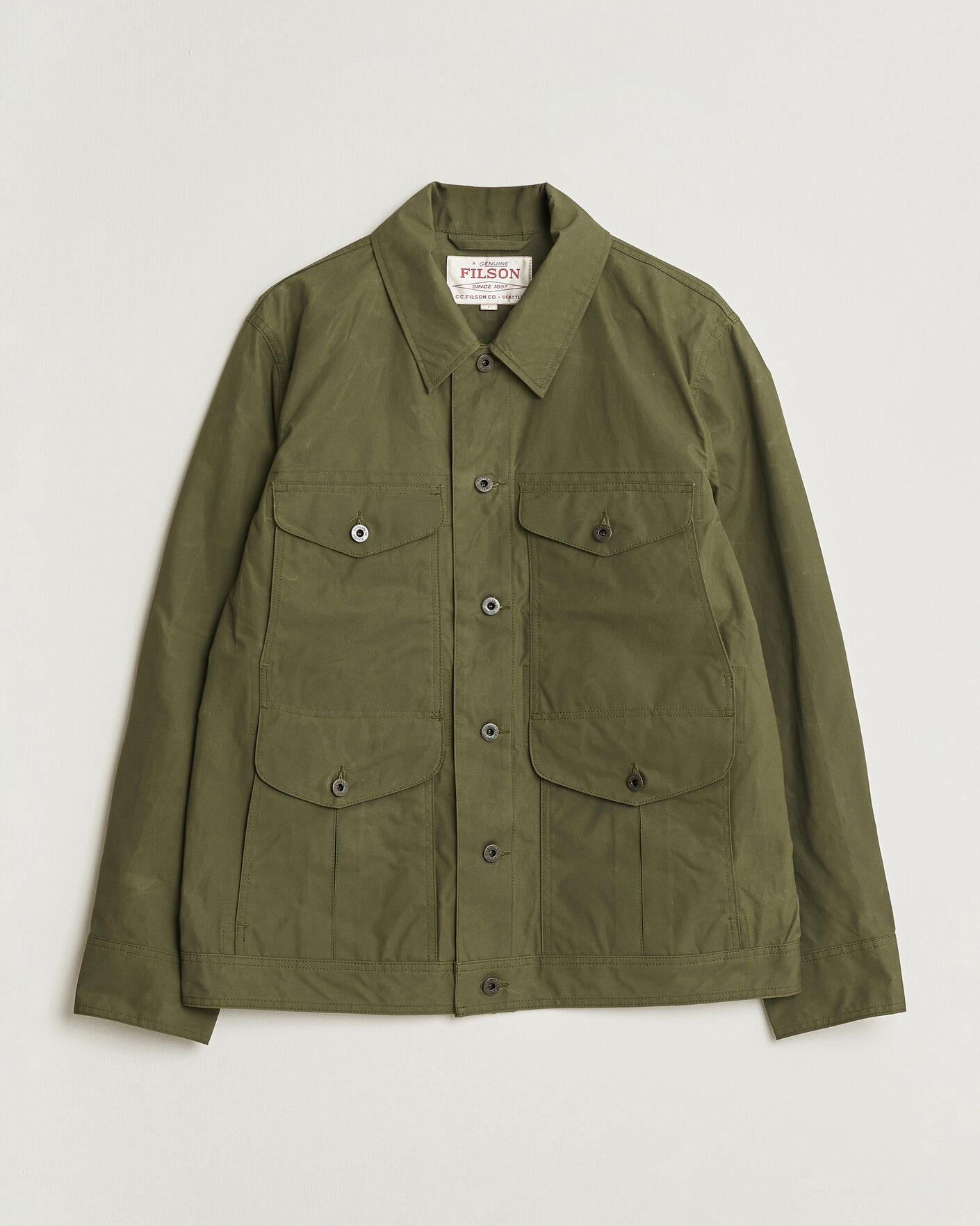 Homme | Manteaux Et Vestes | Filson | Ranger Journeman Jacket Dark Olive