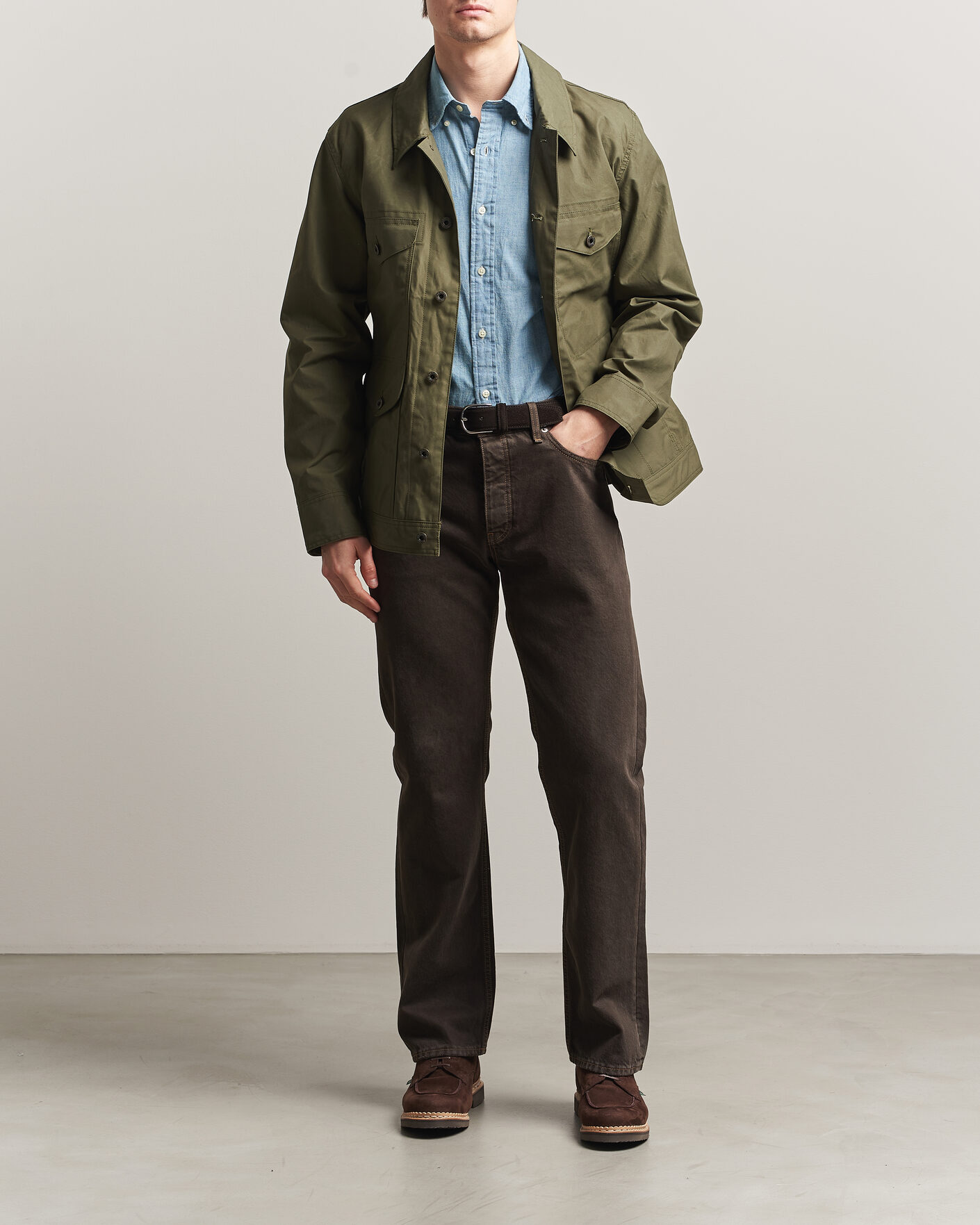 Homme | Manteaux Et Vestes | Filson | Ranger Journeman Jacket Dark Olive