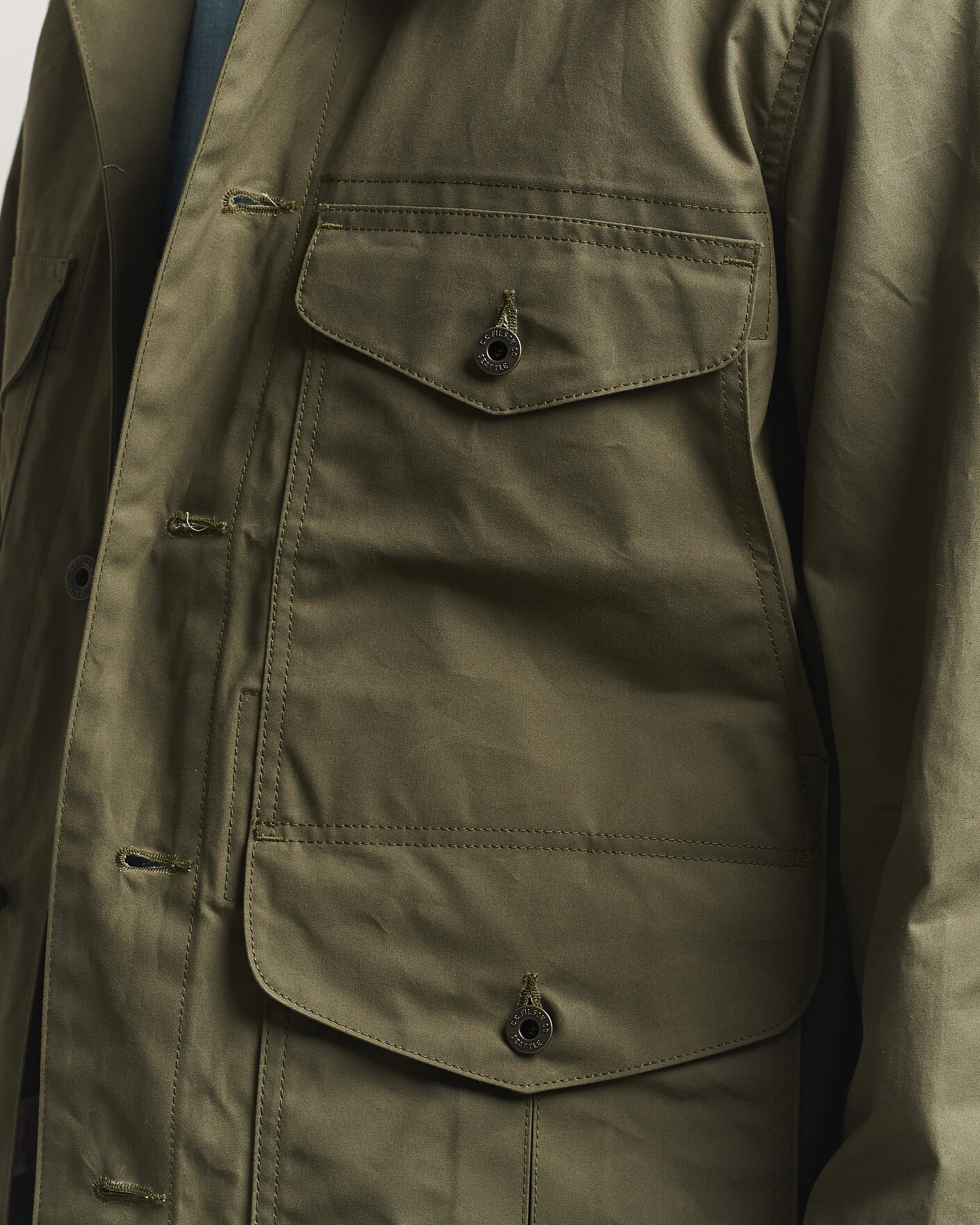 Homme | Manteaux Et Vestes | Filson | Ranger Journeman Jacket Dark Olive