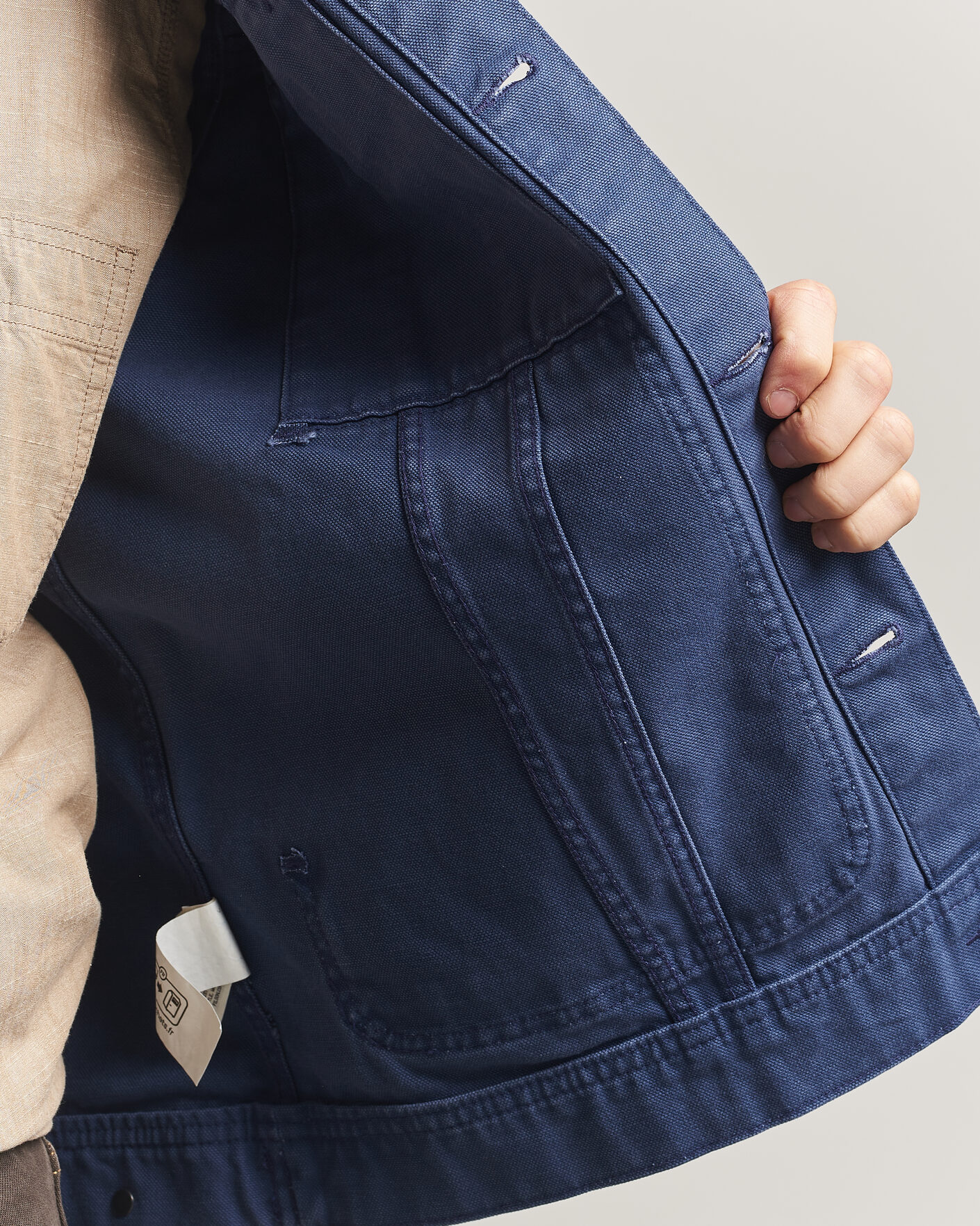 Homme | Manteaux Et Vestes | Filson | Rustic Canvas Short Cruiser Indigo