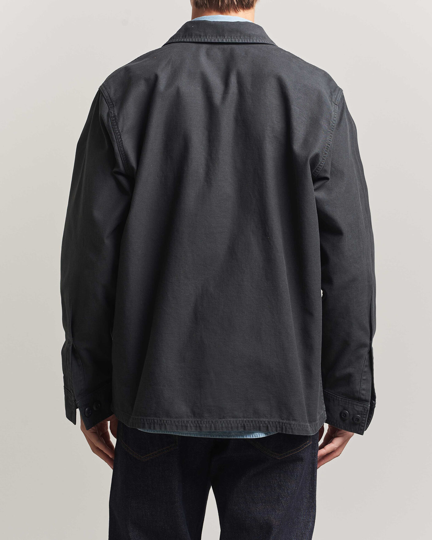 Homme | Chemises | Filson | Reverse Sateen Jac-Shirt Washed Black