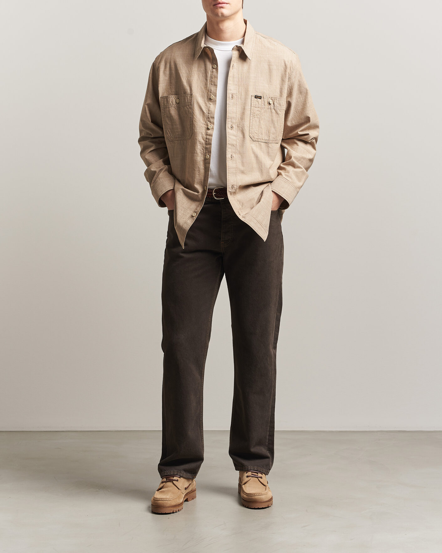 Homme | Chemises | Filson | Chambray CPO Shirt Tan